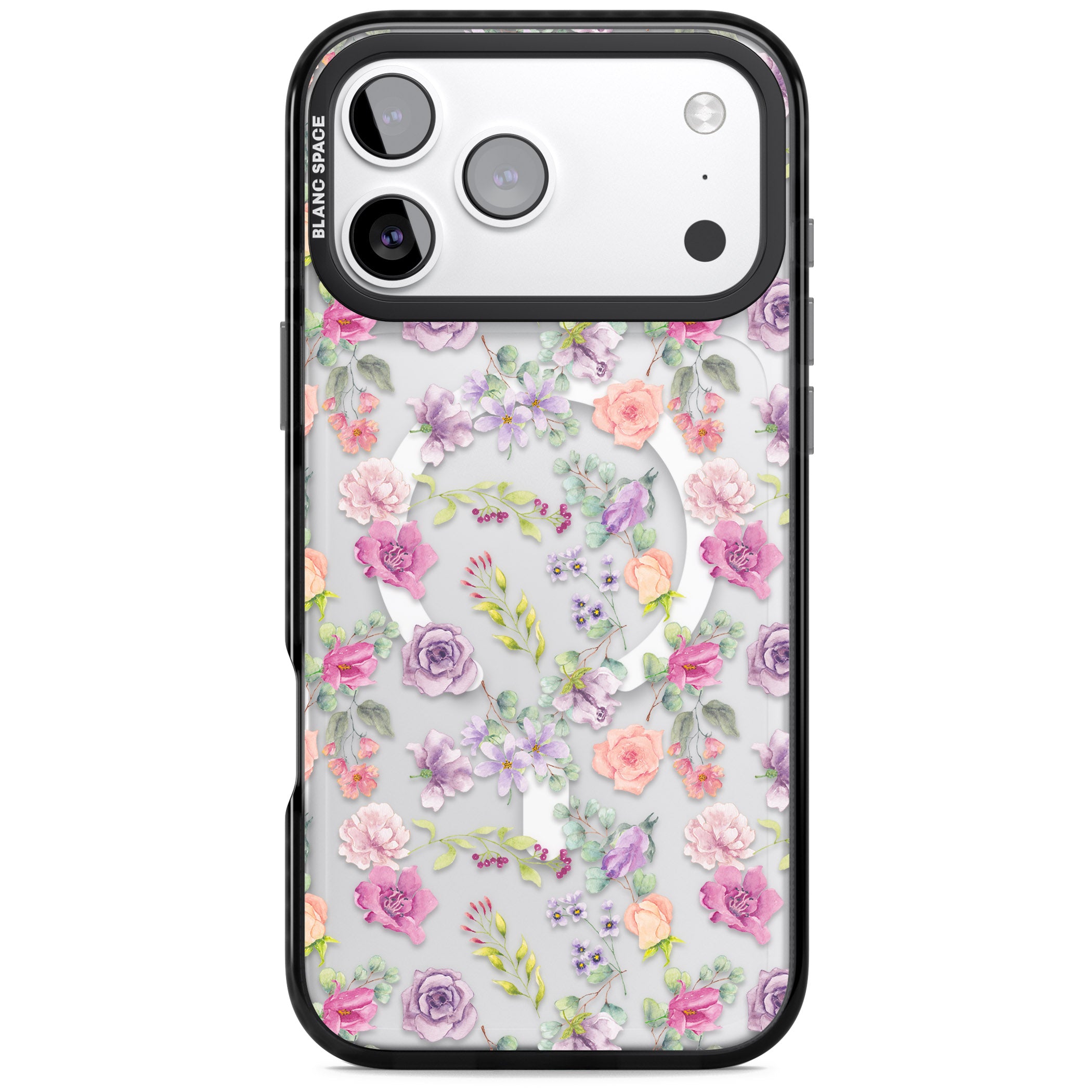 Sunday Flowers iPhone 17 Pro Impact Pro Black Phone Case
