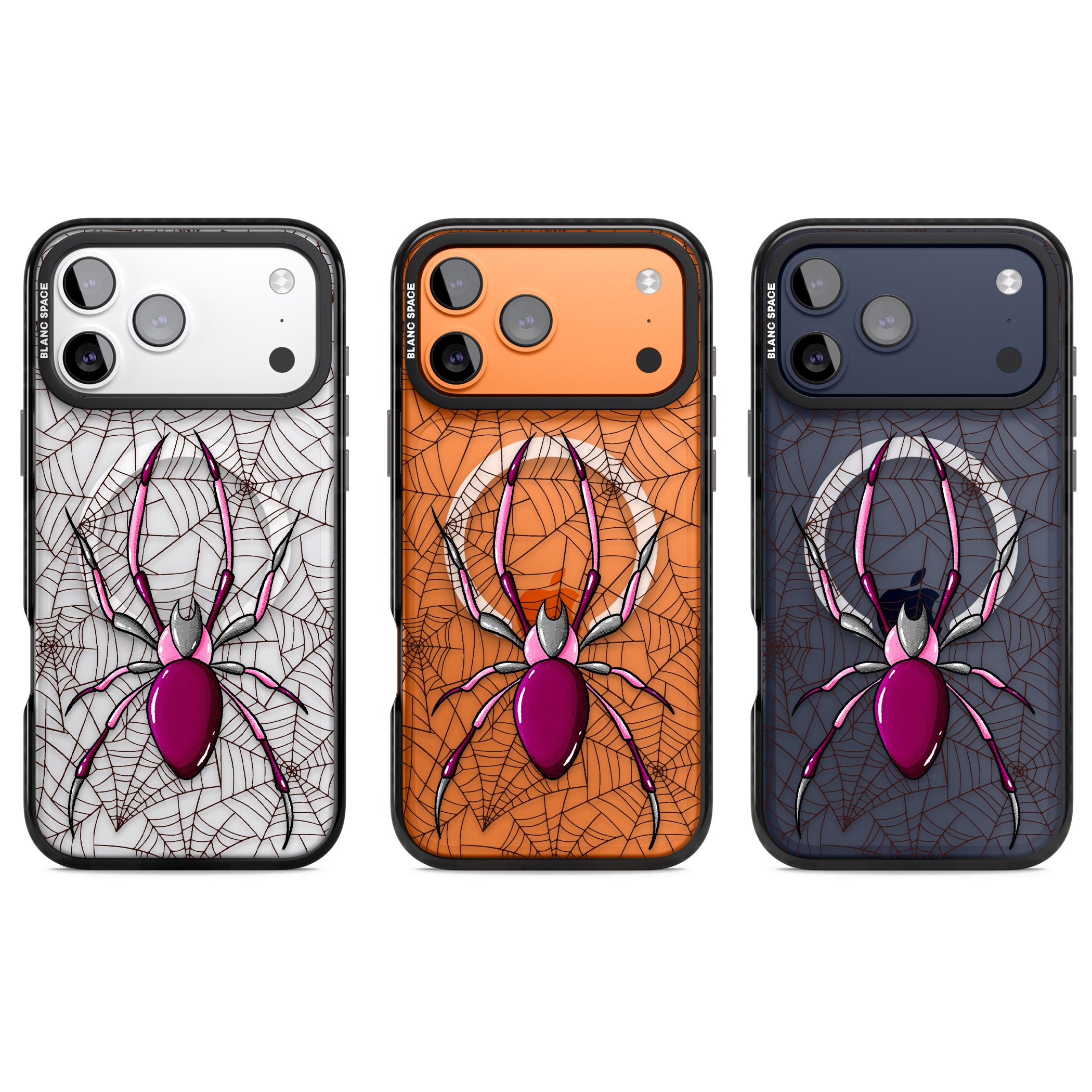 Arachnophobia iPhone 17 Pro Impact Pro Black Phone Case APT Impact Protection