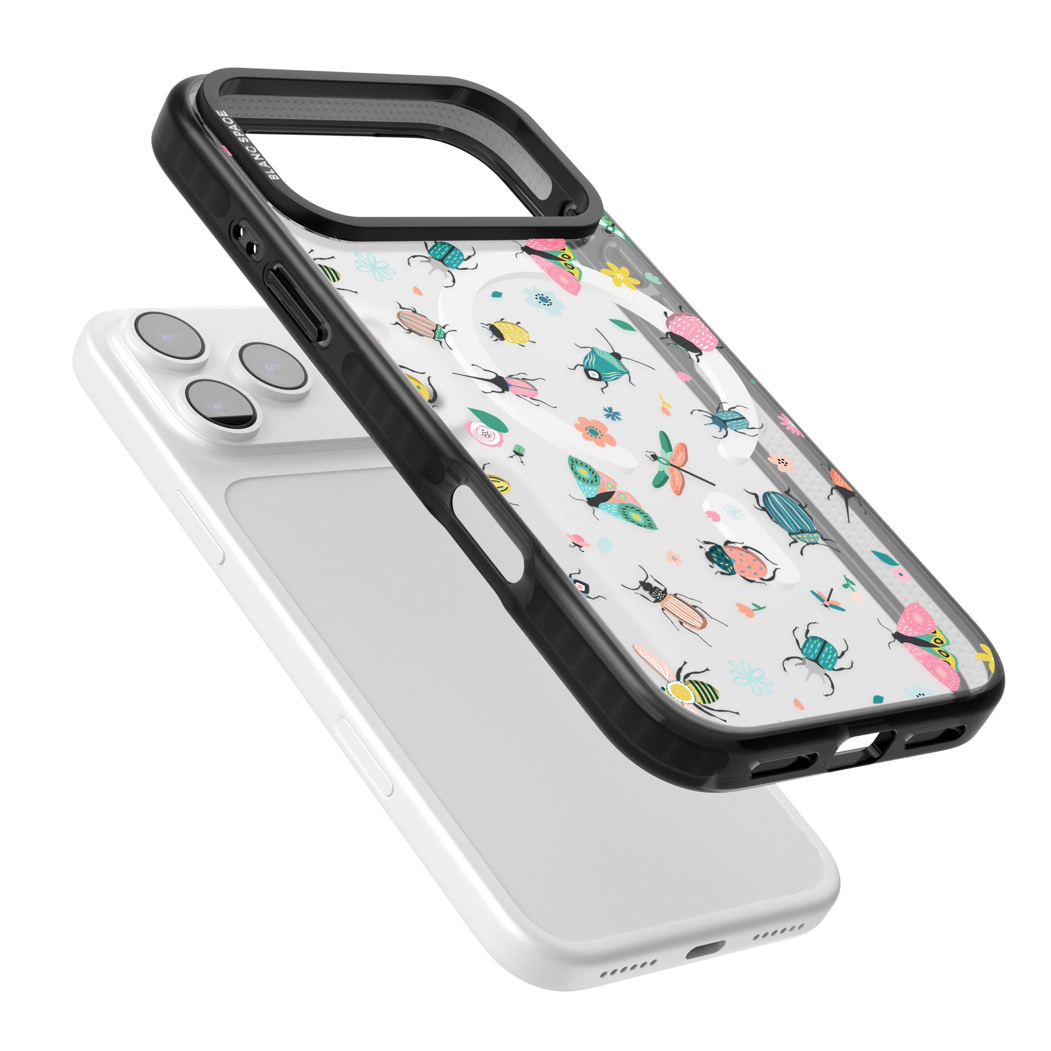 Playful Bug Life iPhone 17 Pro Impact Pro Black Phone Case Colours