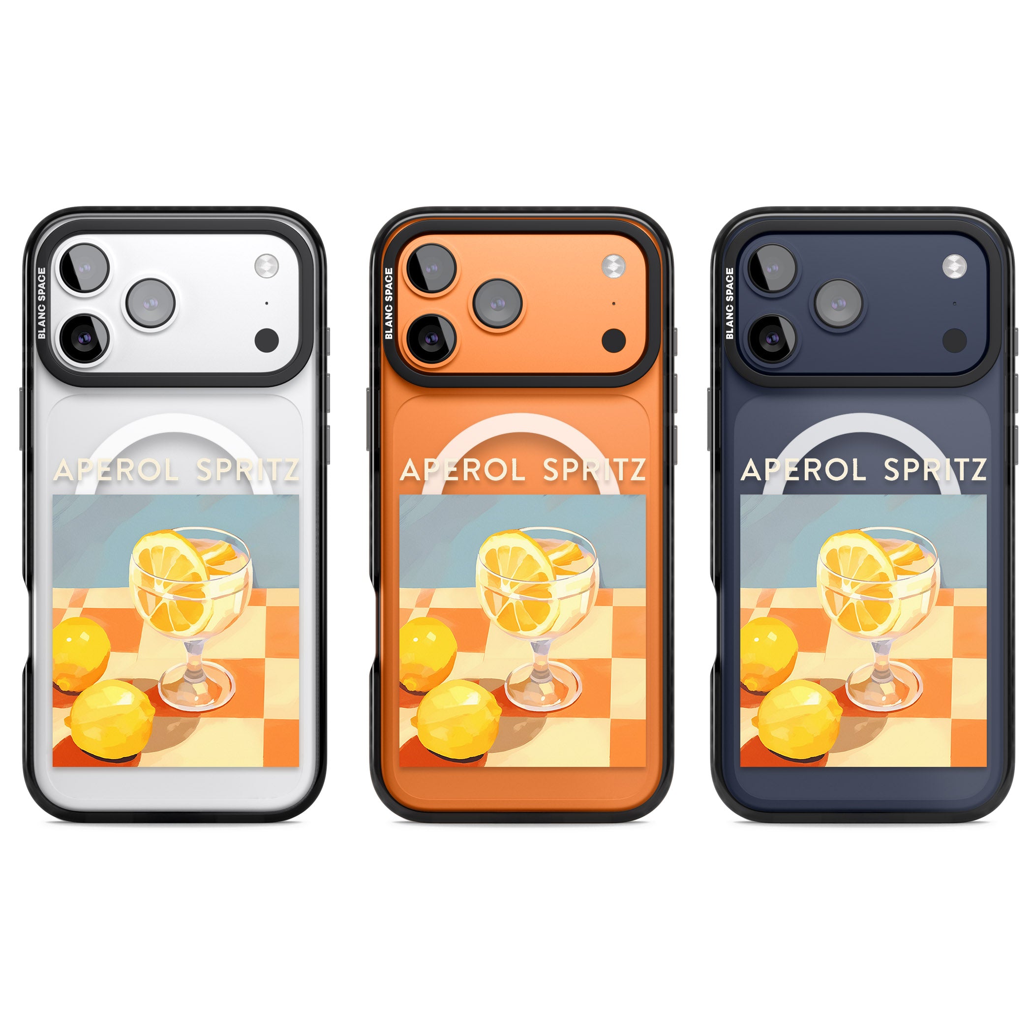 Lemon Spritz iPhone 17 Pro Impact Pro Black Phone Case APT Impact Protection