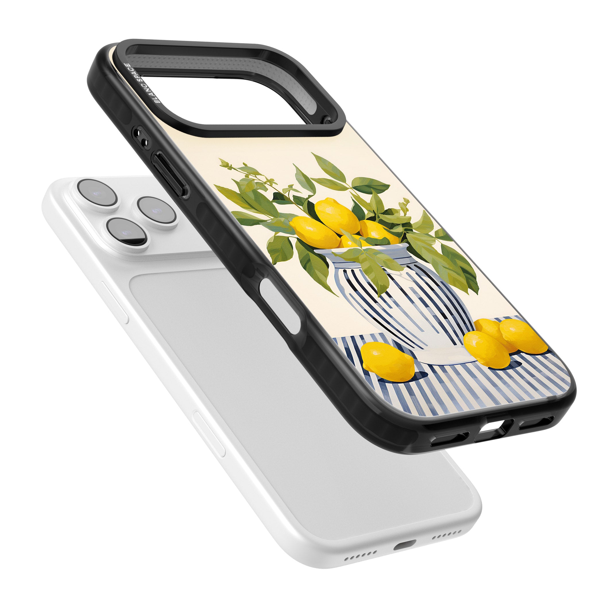 Lemon Plant Vase iPhone 17 Pro Impact Pro Black Phone Case Colours