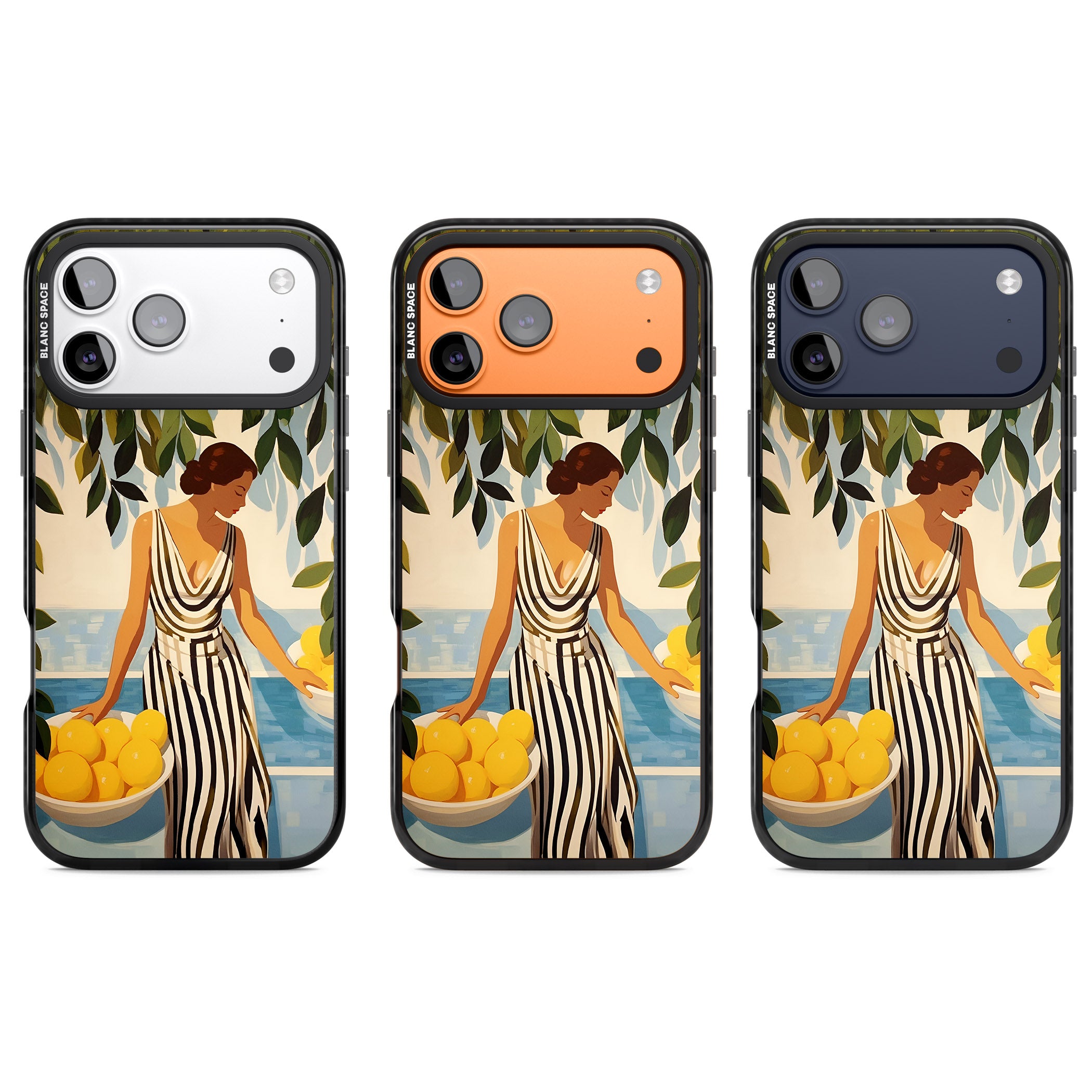 Lemon Picking iPhone 17 Pro Impact Pro Black Phone Case APT Impact Protection