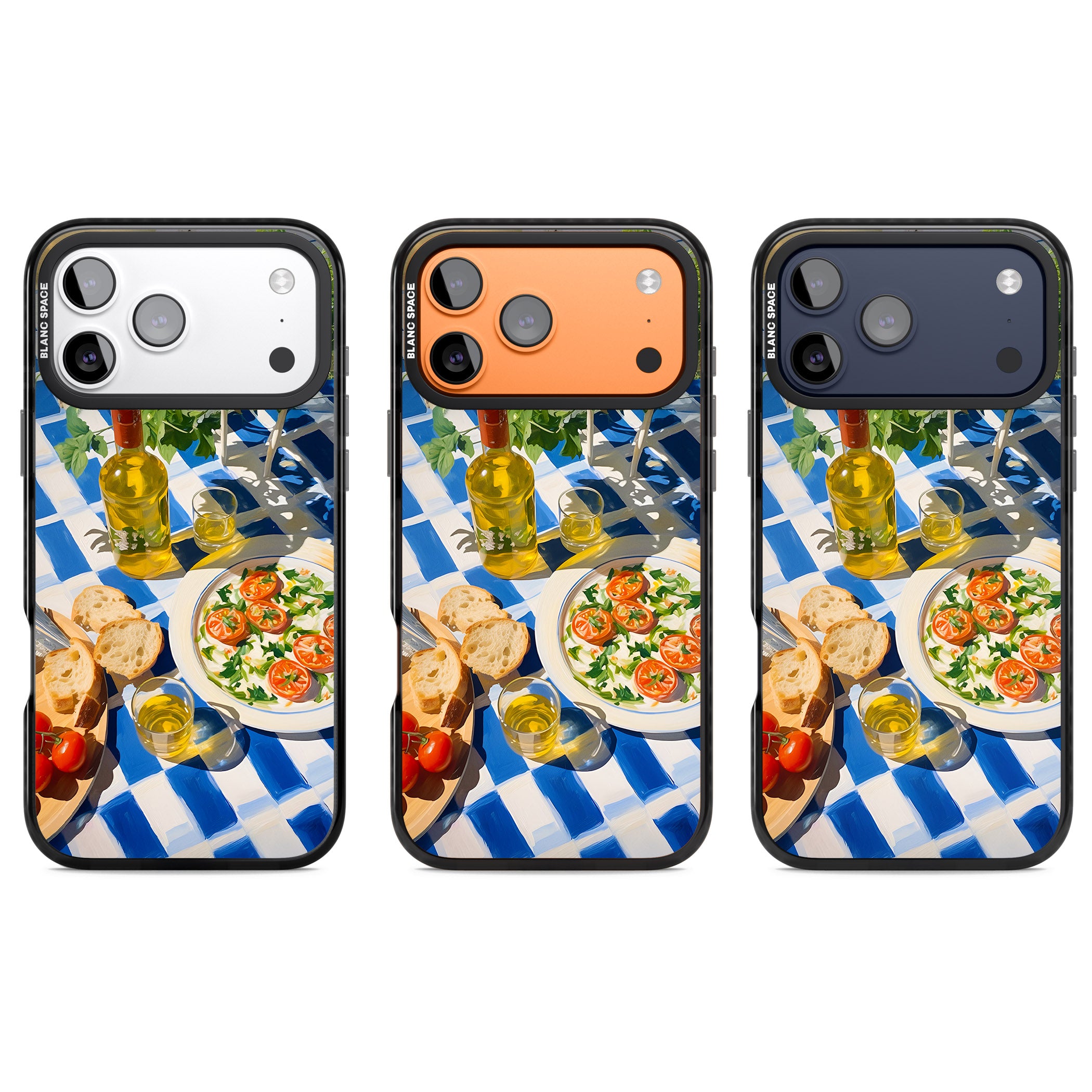 Caprese Salad iPhone 17 Pro Impact Pro Black Phone Case APT Impact Protection