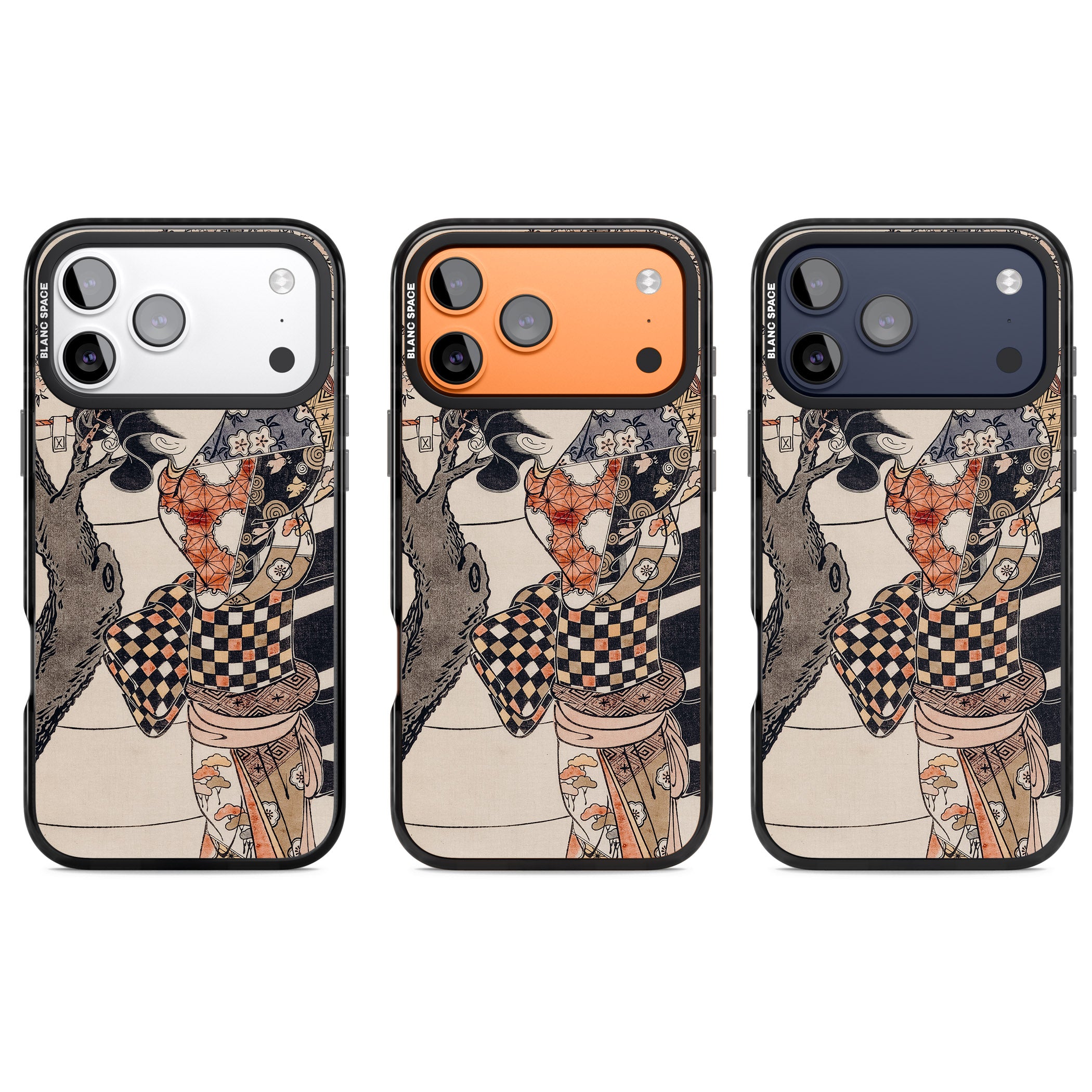 Vintage Japan iPhone 17 Pro Impact Pro Black Phone Case APT Impact Protection