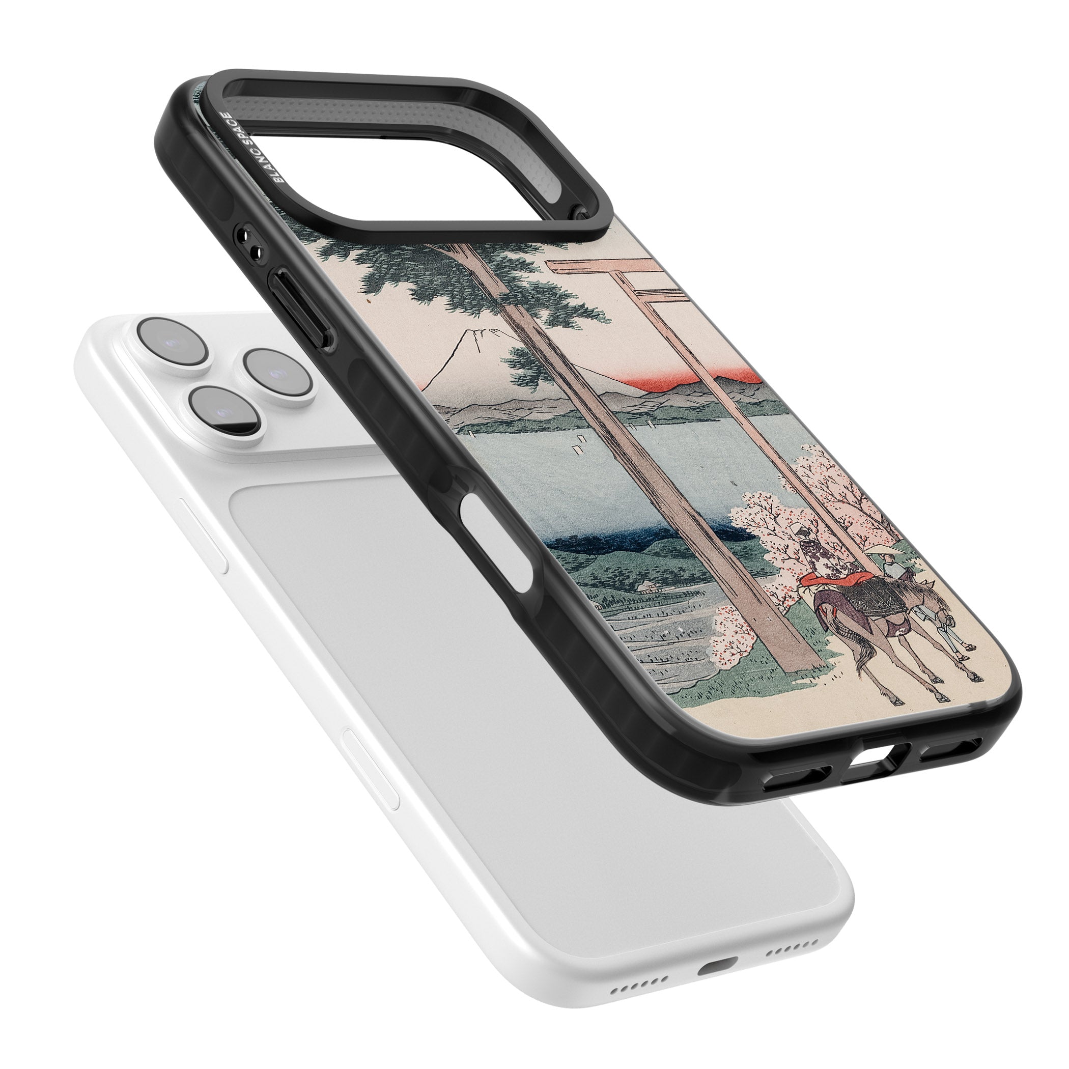 Gates To Mt. Fuji iPhone 17 Pro Impact Pro Black Phone Case Colours