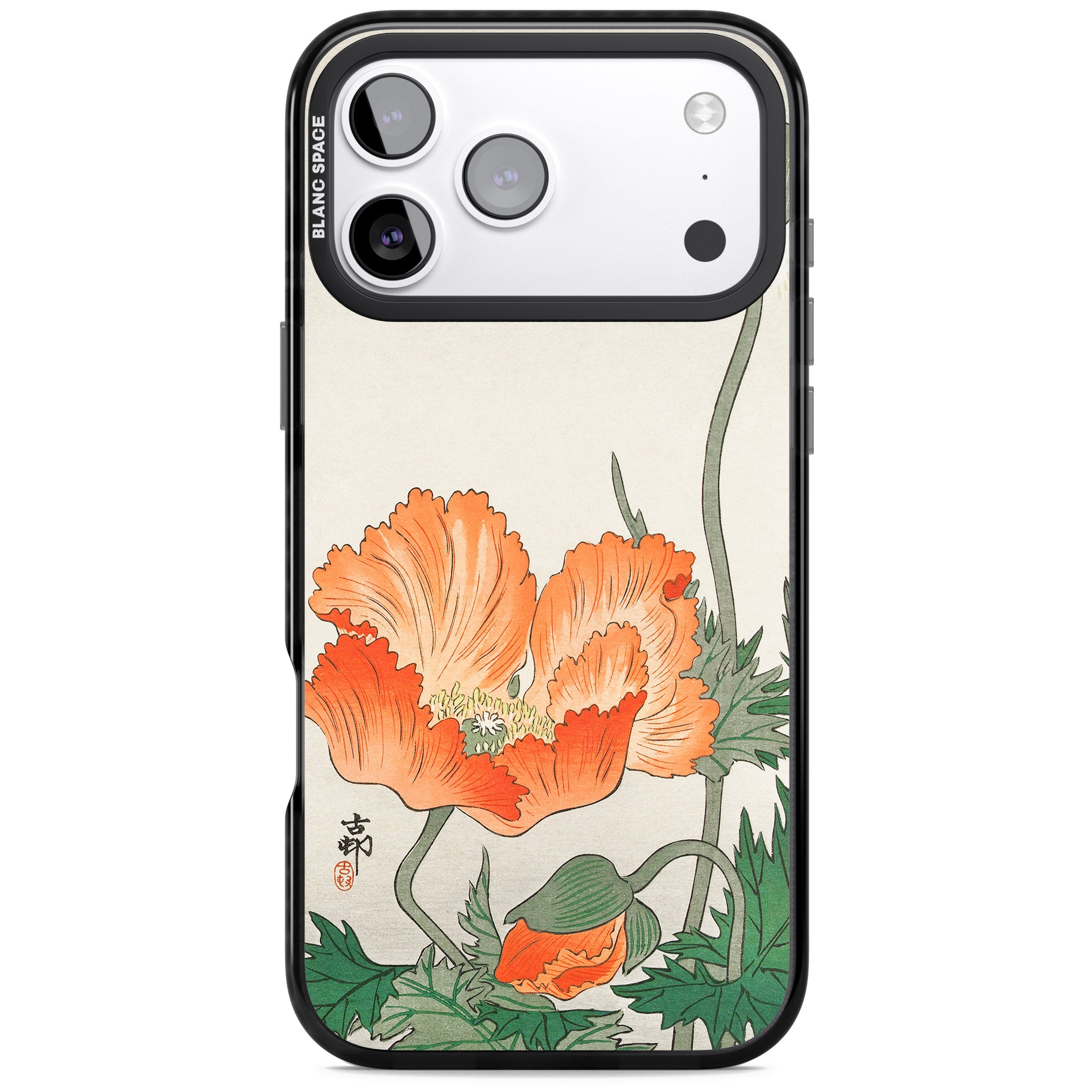 Birds And Plants By Ohara Koson iPhone 17 Pro Impact Pro Black Phone Case