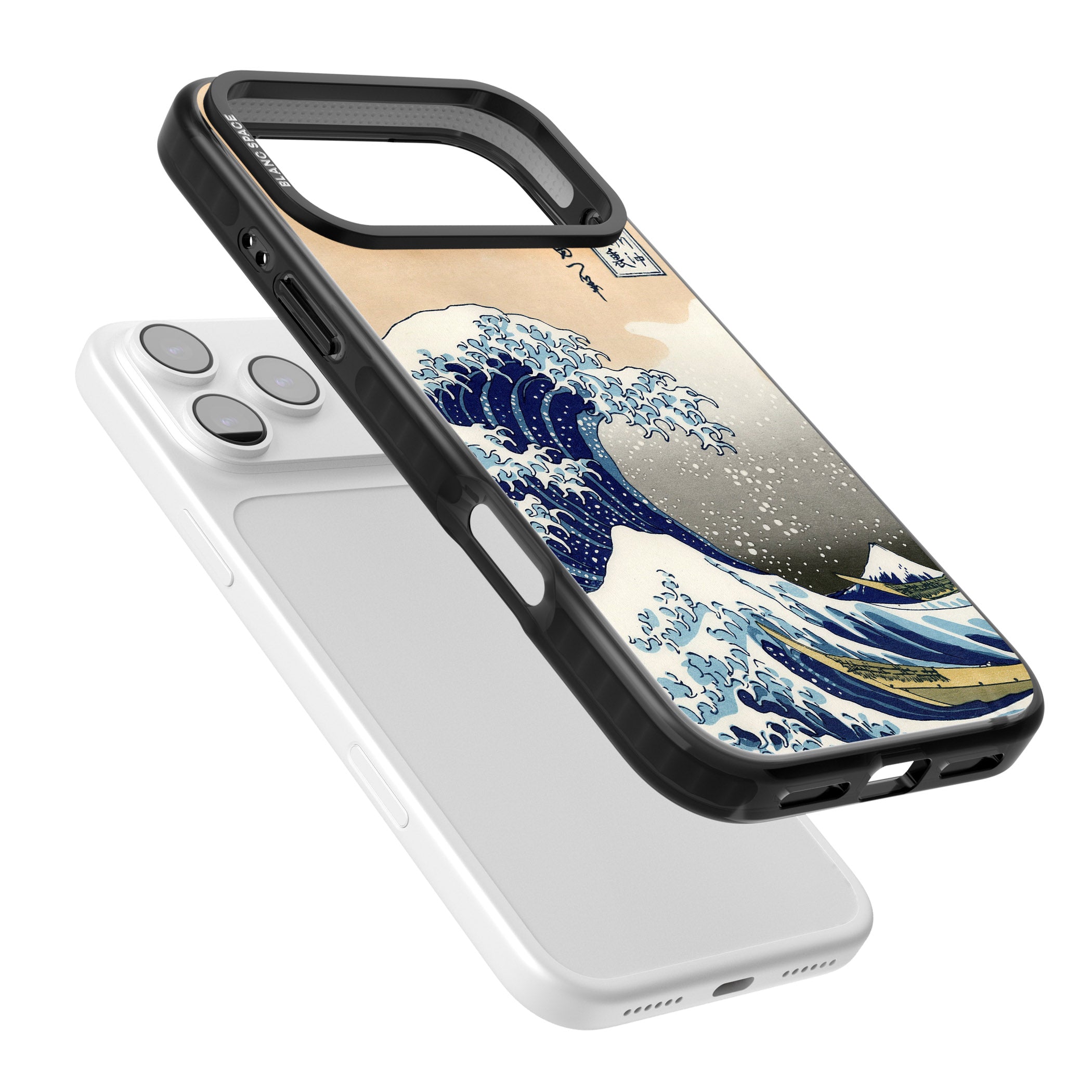 Great Wave iPhone 17 Pro Impact Pro Black Phone Case Colours