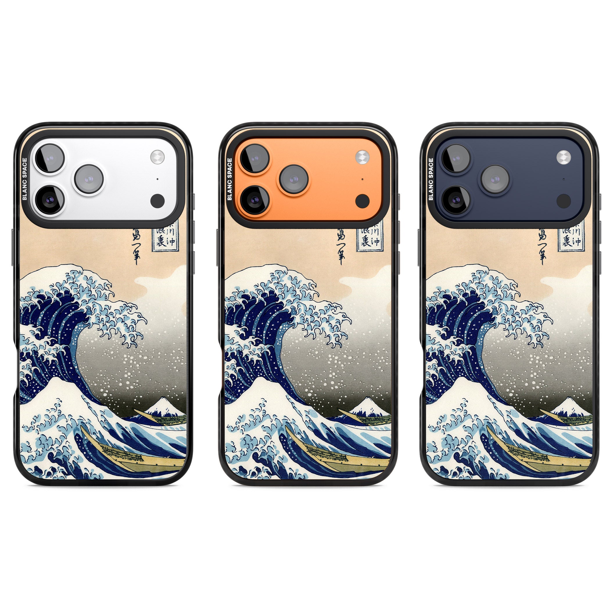 Great Wave iPhone 17 Pro Impact Pro Black Phone Case APT Impact Protection