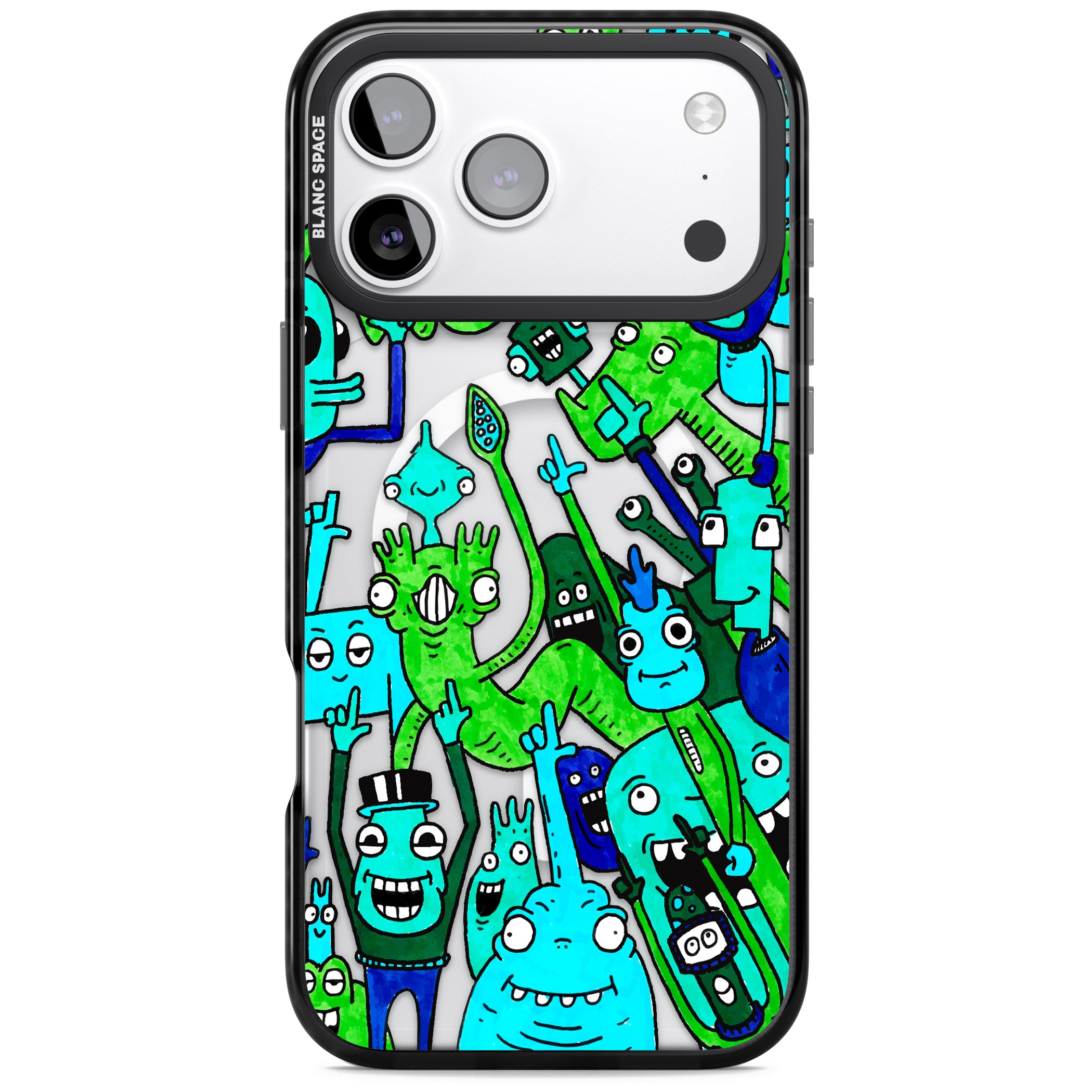 Don'T Point iPhone 17 Pro Impact Pro Black Phone Case