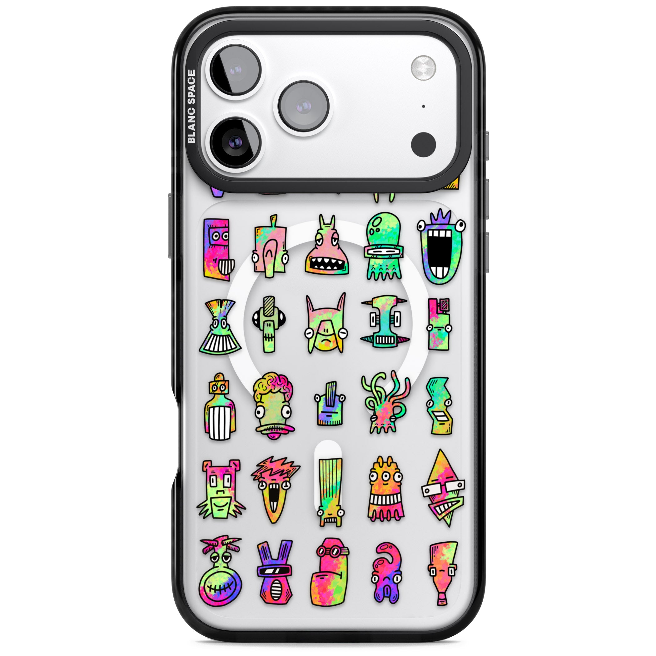 Splashy Friends iPhone 17 Pro Impact Pro Black Phone Case