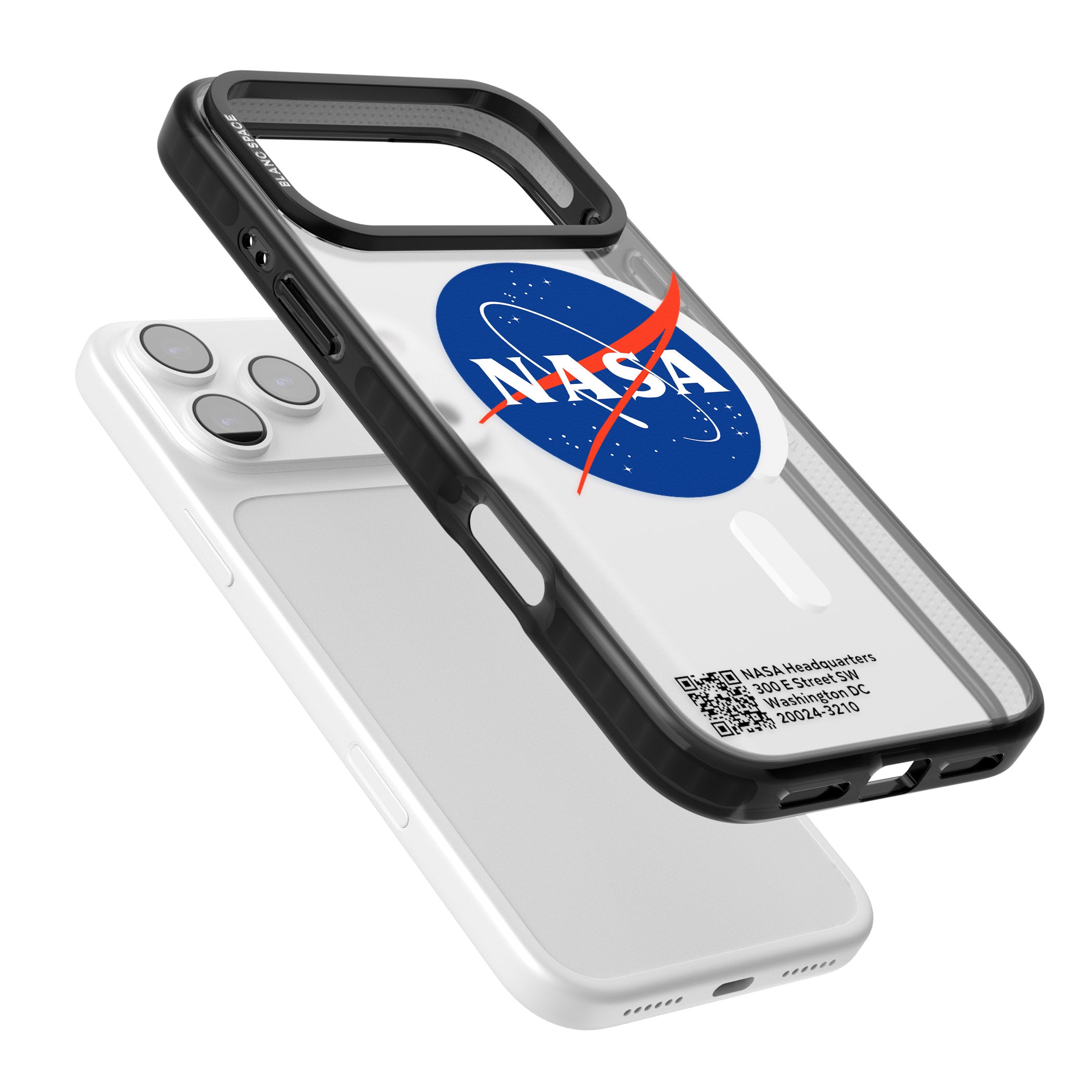 Nasa Meatball iPhone 17 Pro Impact Pro Black Phone Case Colours