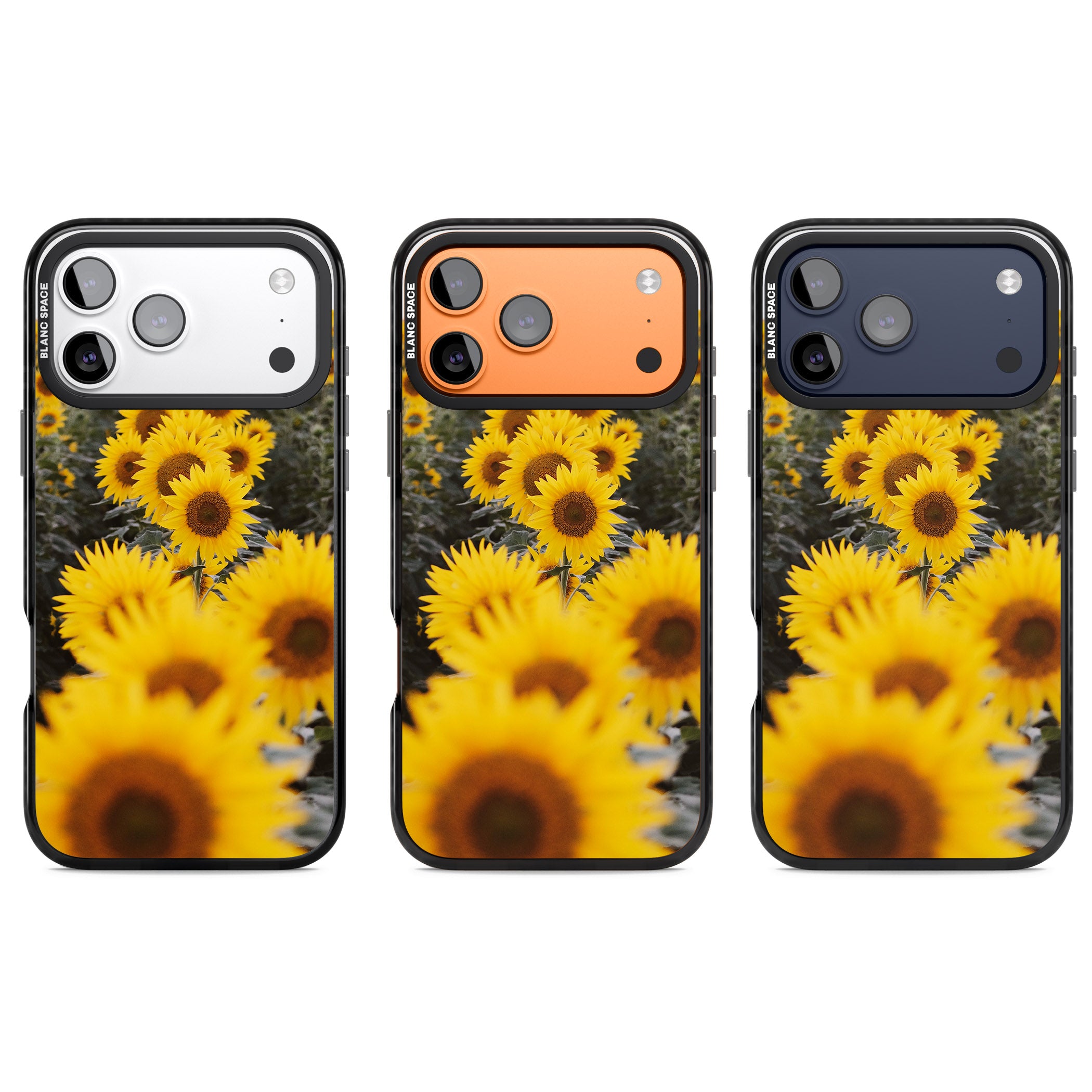 Sunflower Field iPhone 17 Pro Impact Pro Black Phone Case APT Impact Protection