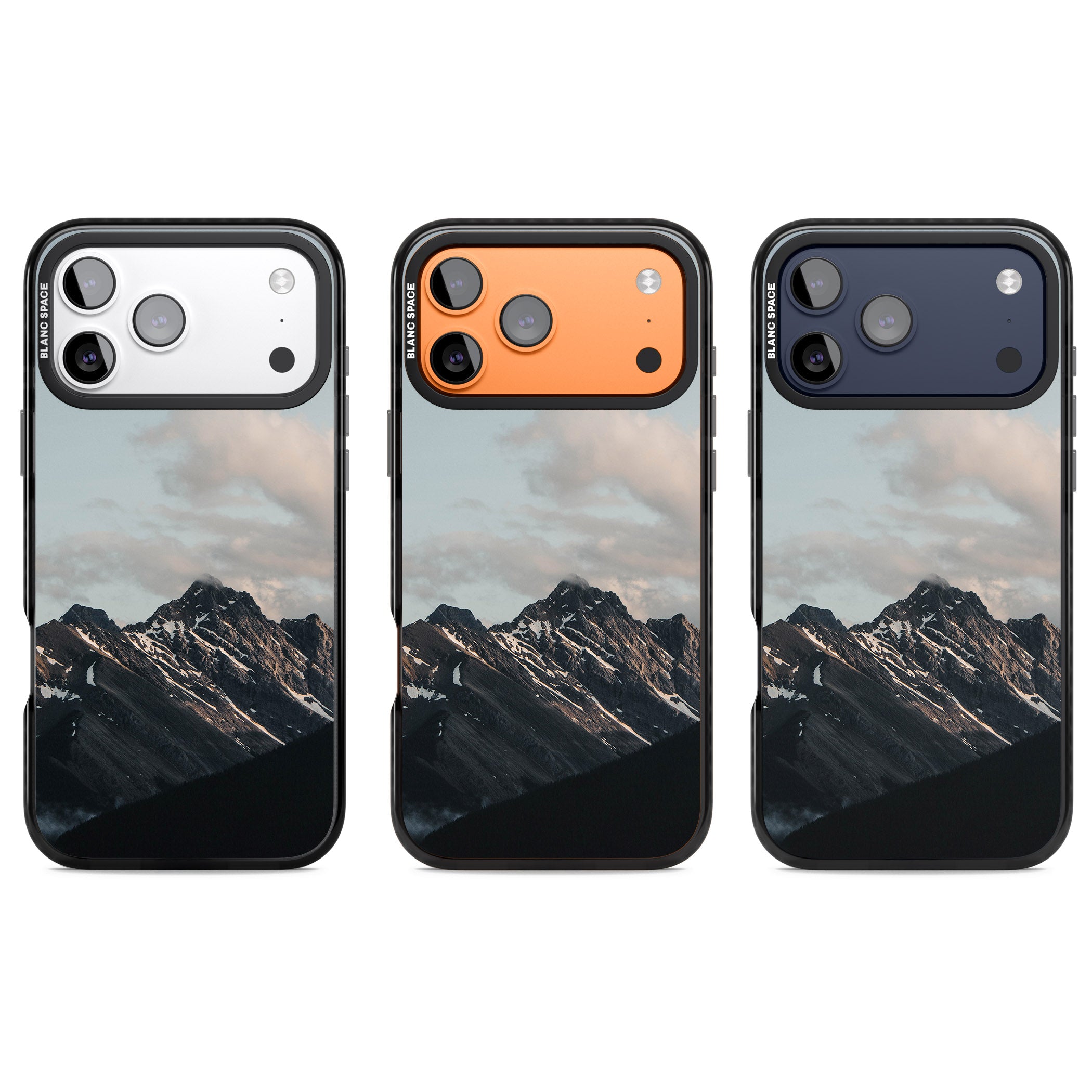 Twilight Mountain iPhone 17 Pro Impact Pro Black Phone Case APT Impact Protection