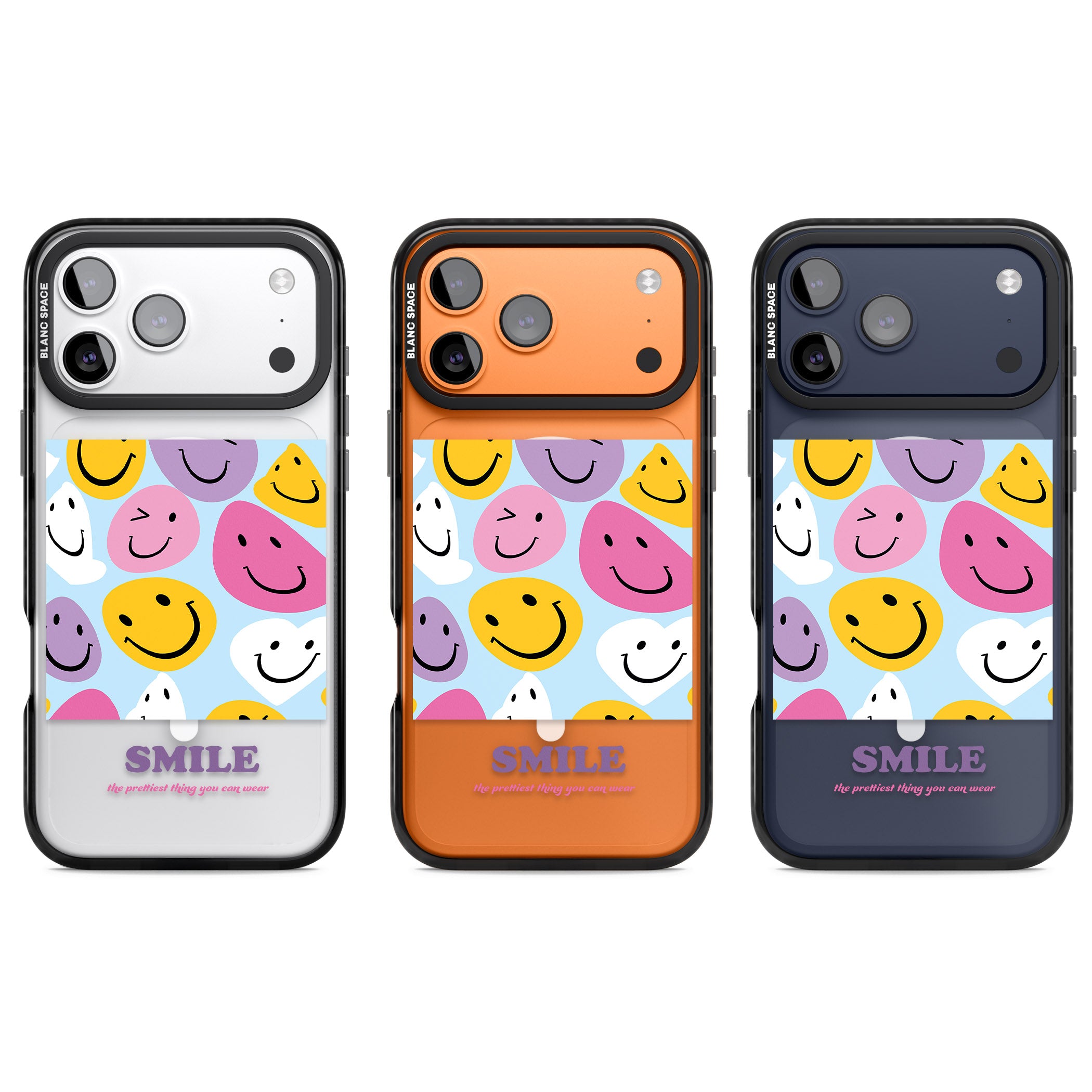 A Smile iPhone 17 Pro Impact Pro Black Phone Case APT Impact Protection
