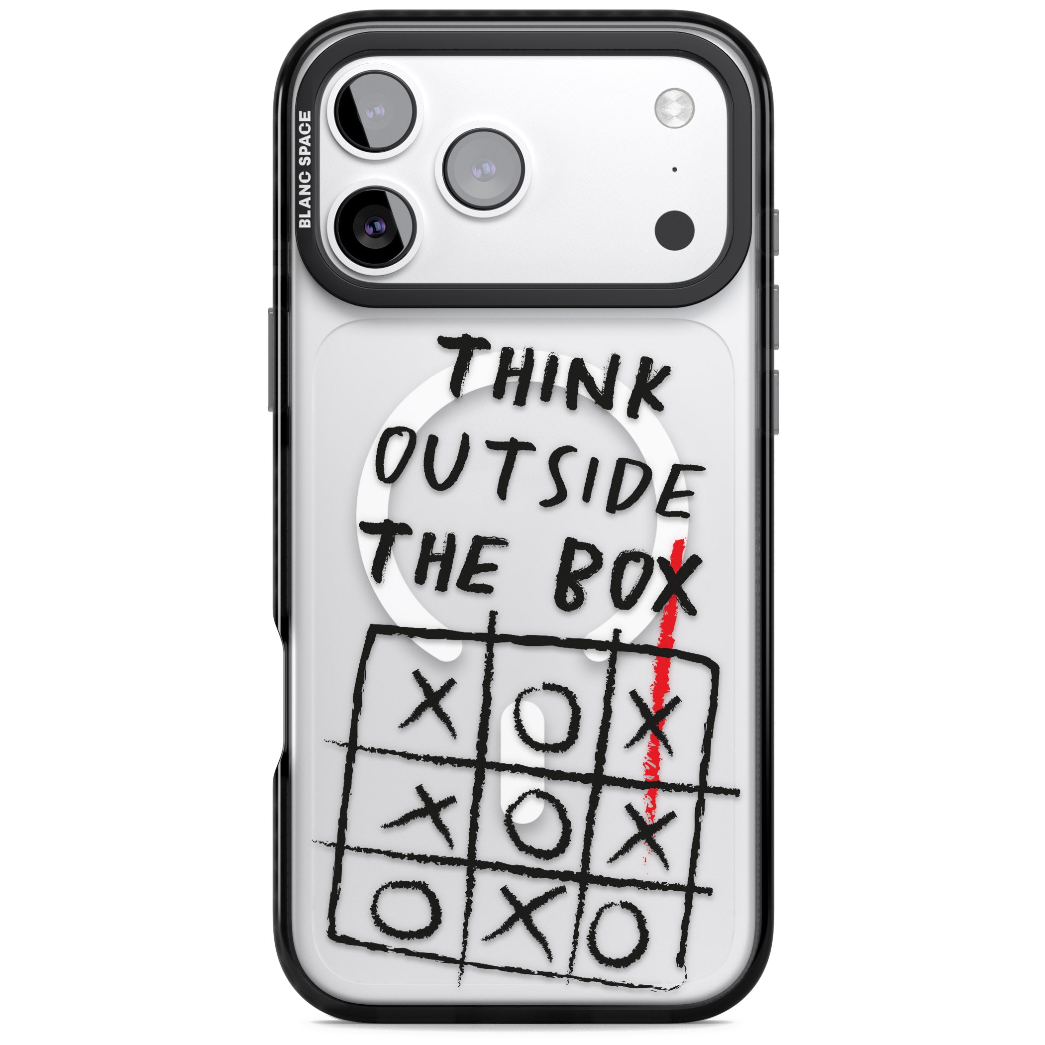 Think Outside The Box iPhone 17 Pro Impact Pro Black Phone Case
