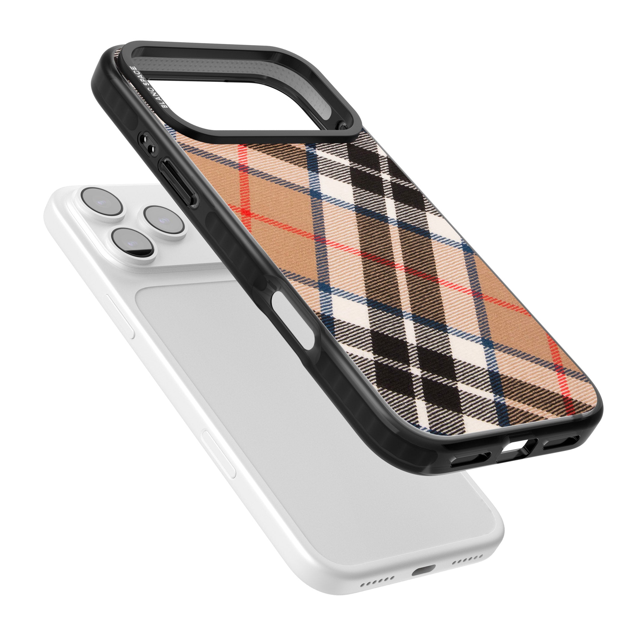 Haymarket Check iPhone 17 Pro Impact Pro Black Phone Case Colours