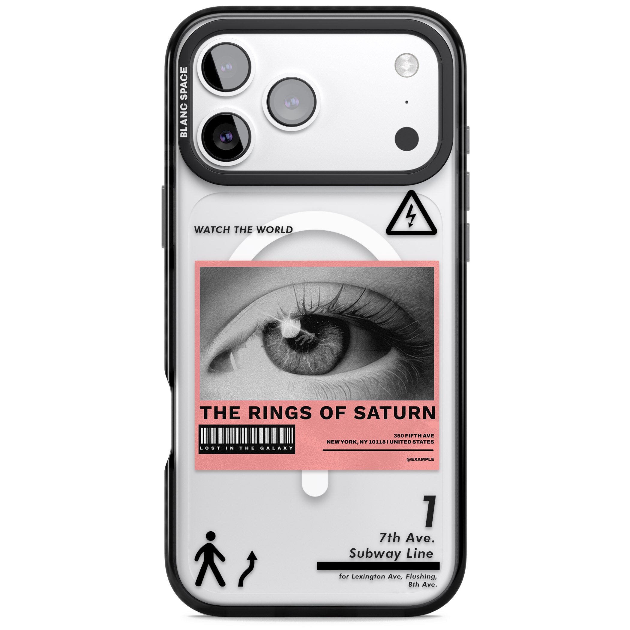 Watch The World iPhone 17 Pro Impact Pro Black Phone Case