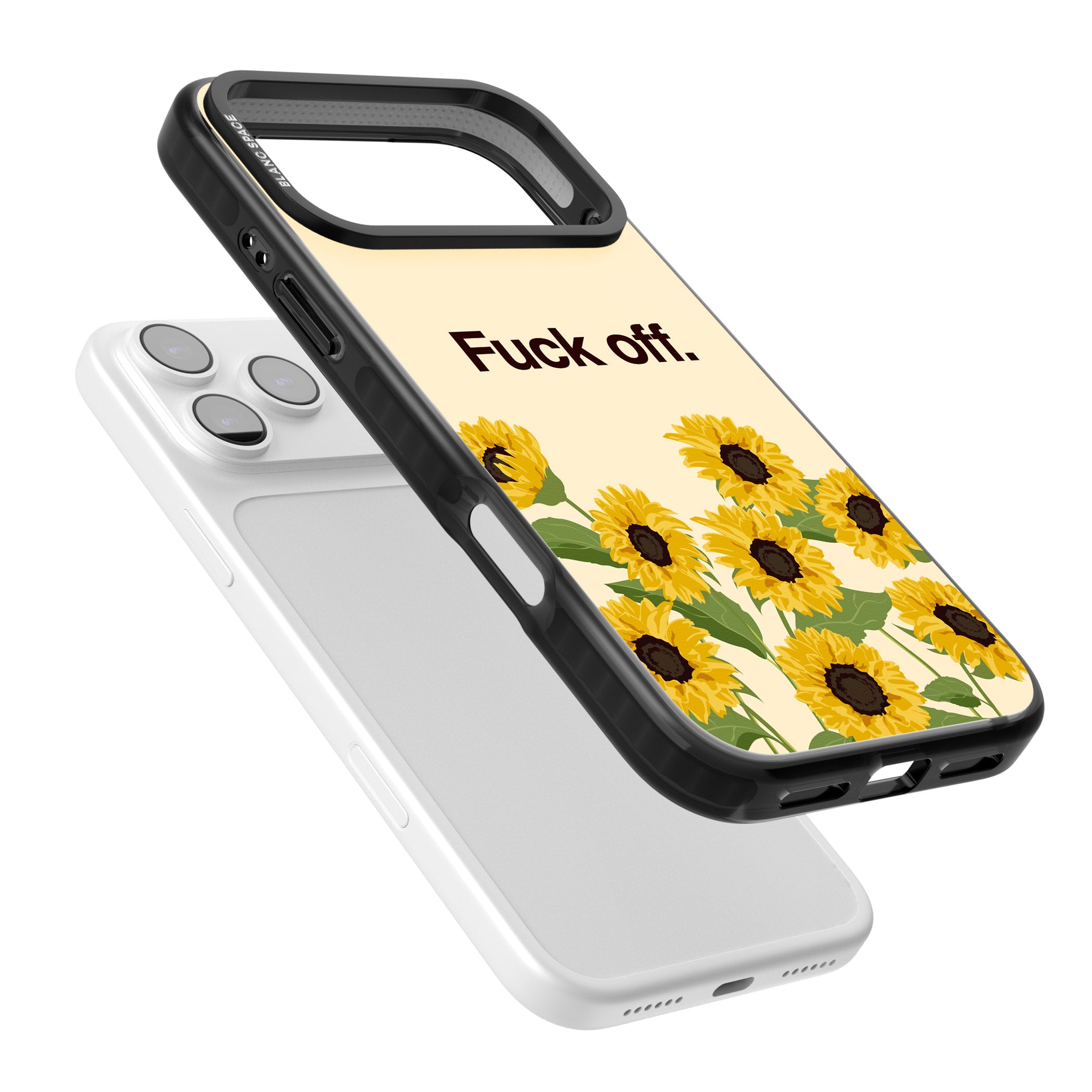 F*Ck Off iPhone 17 Pro Impact Pro Black Phone Case Colours