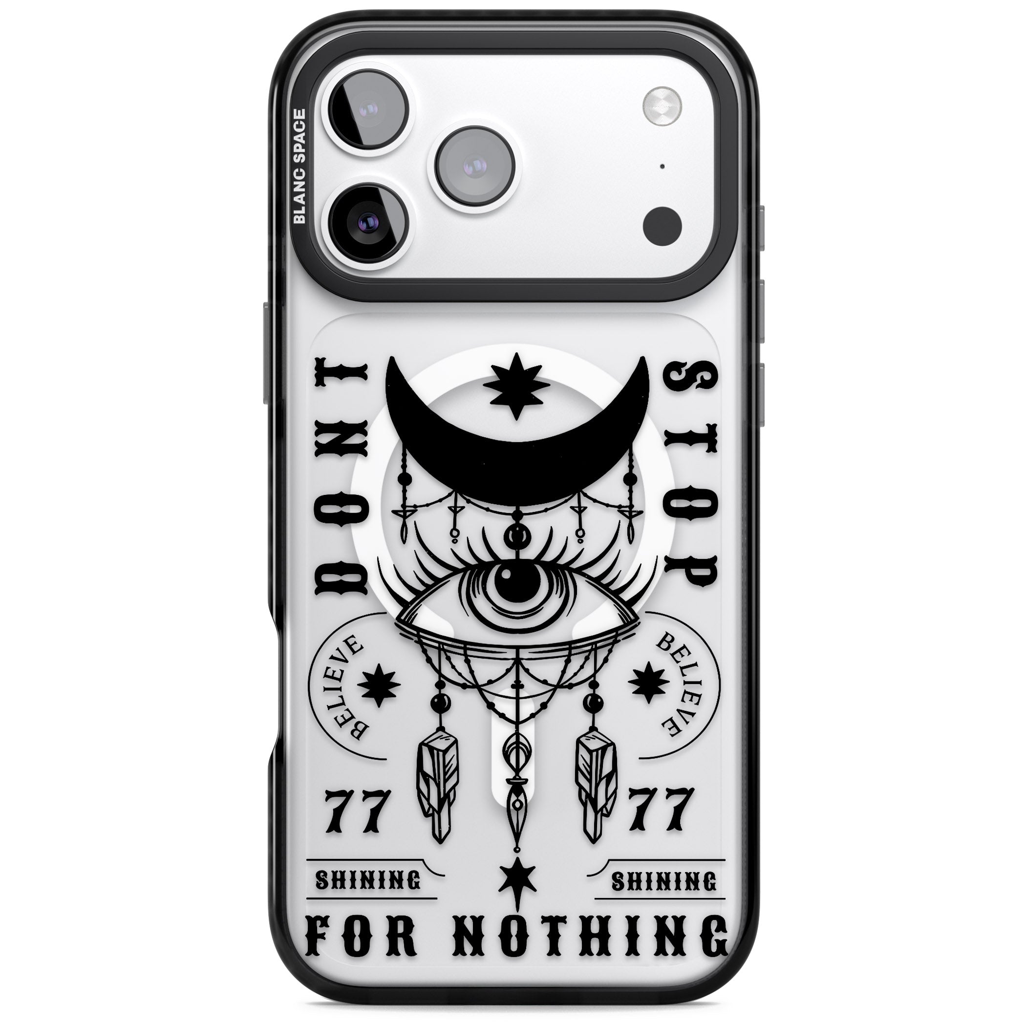 Dont Stop For Nothing iPhone 17 Pro Impact Pro Black Phone Case