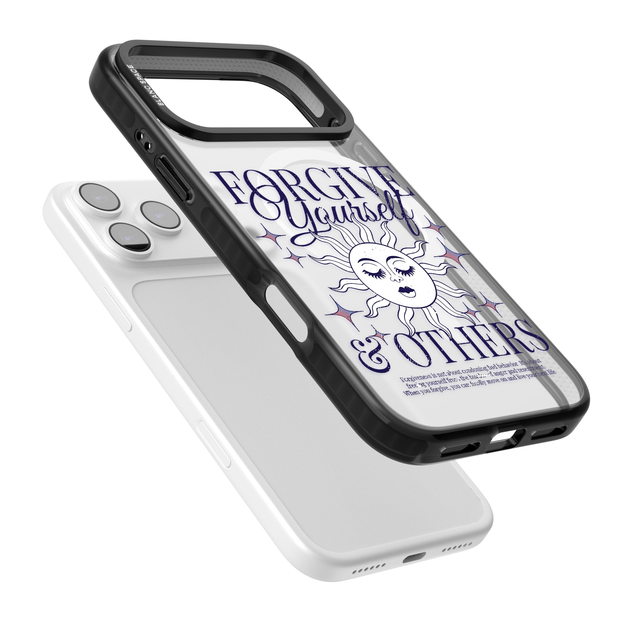 Forgiveness iPhone 17 Pro Impact Pro Black Phone Case Colours