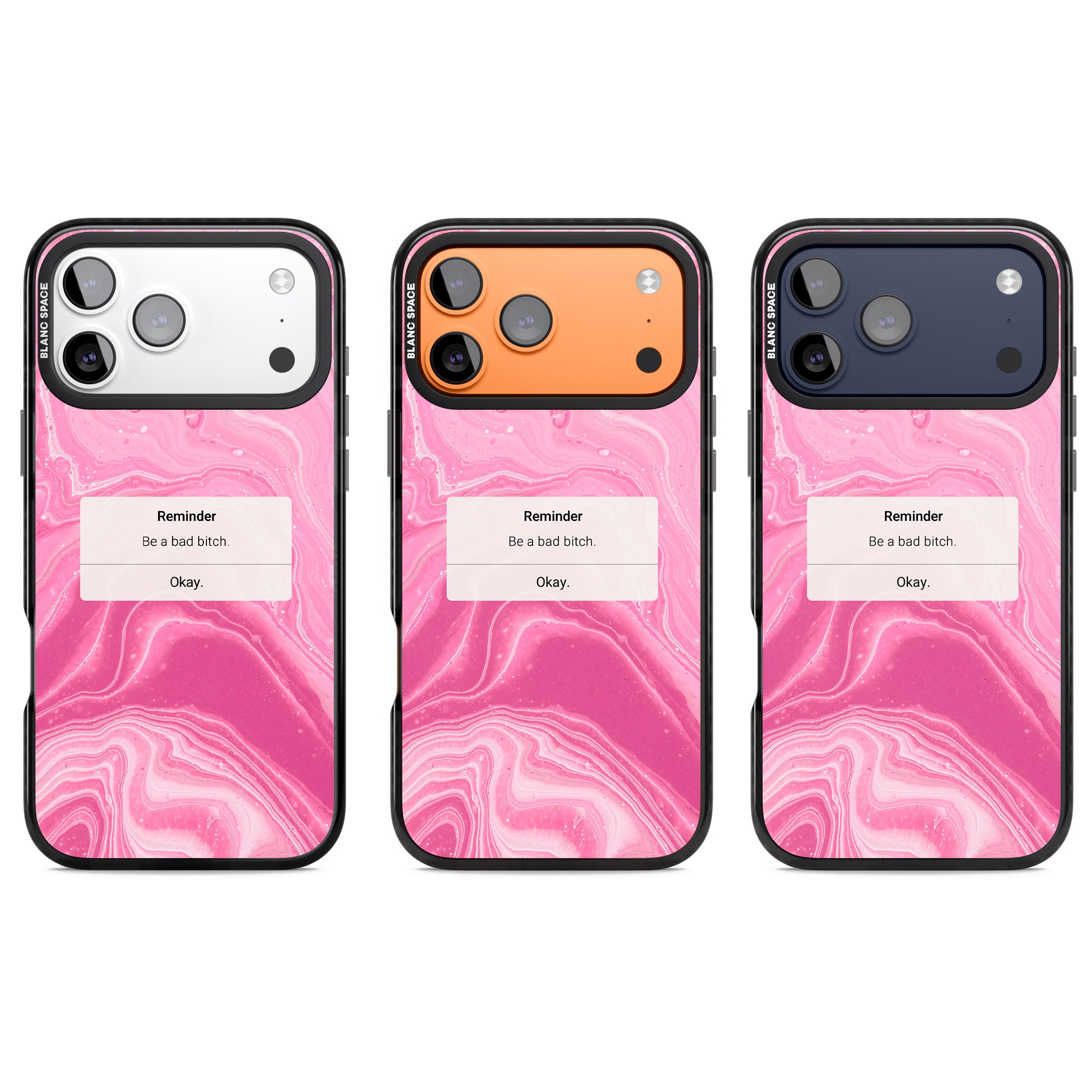 Bad Bitch Reminder iPhone 17 Pro Impact Pro Black Phone Case APT Impact Protection