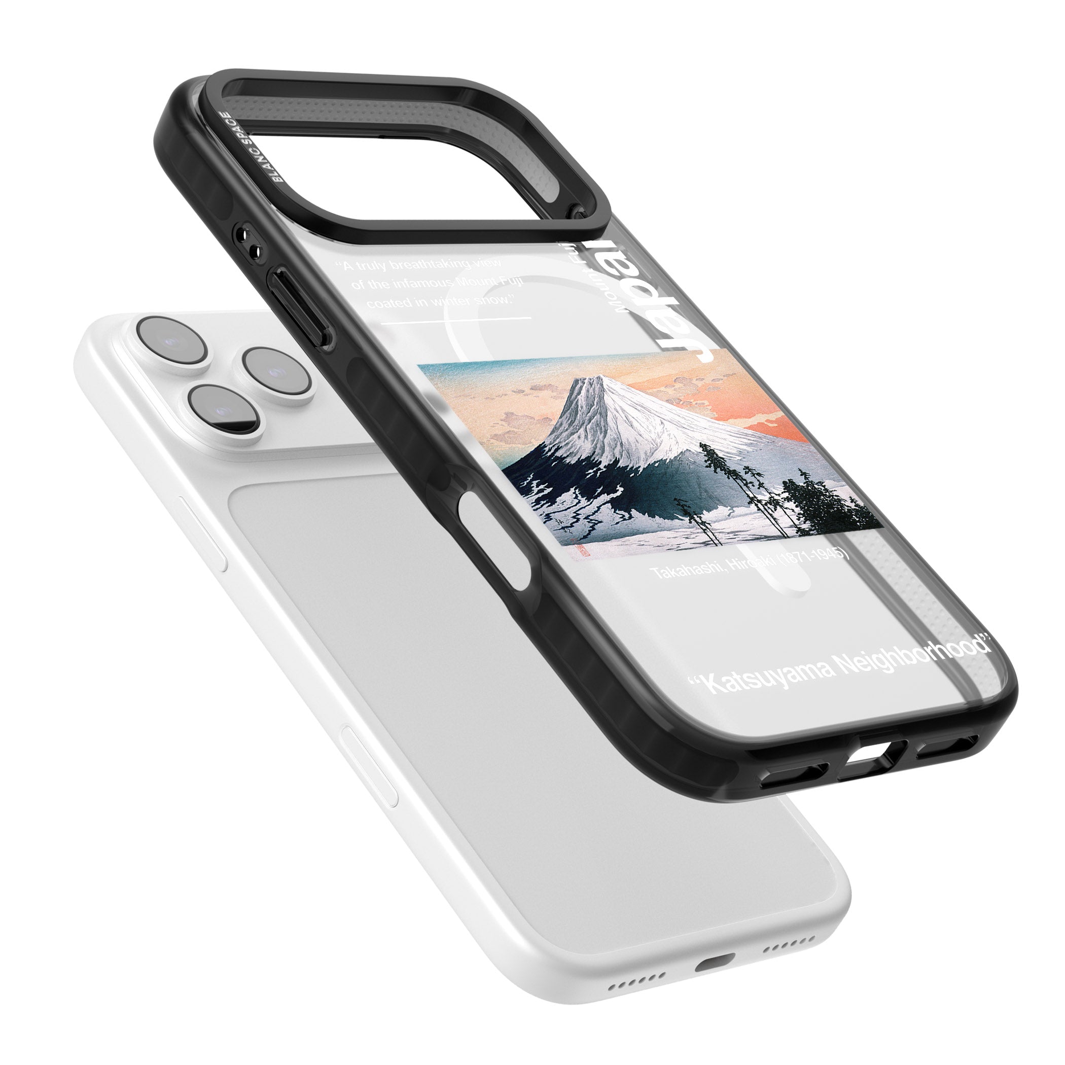 Katsuyama Neighborhood iPhone 17 Pro Impact Pro Black Phone Case Colours