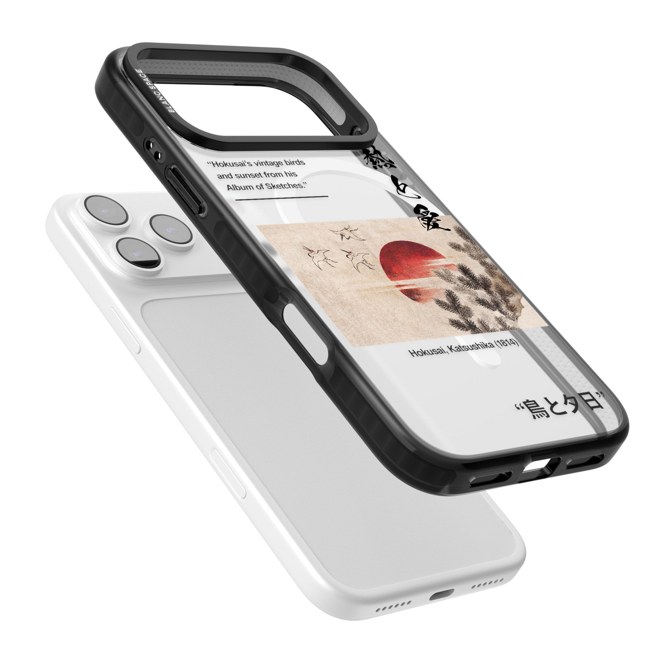 Birds And Sunset iPhone 17 Pro Impact Pro Black Phone Case Colours