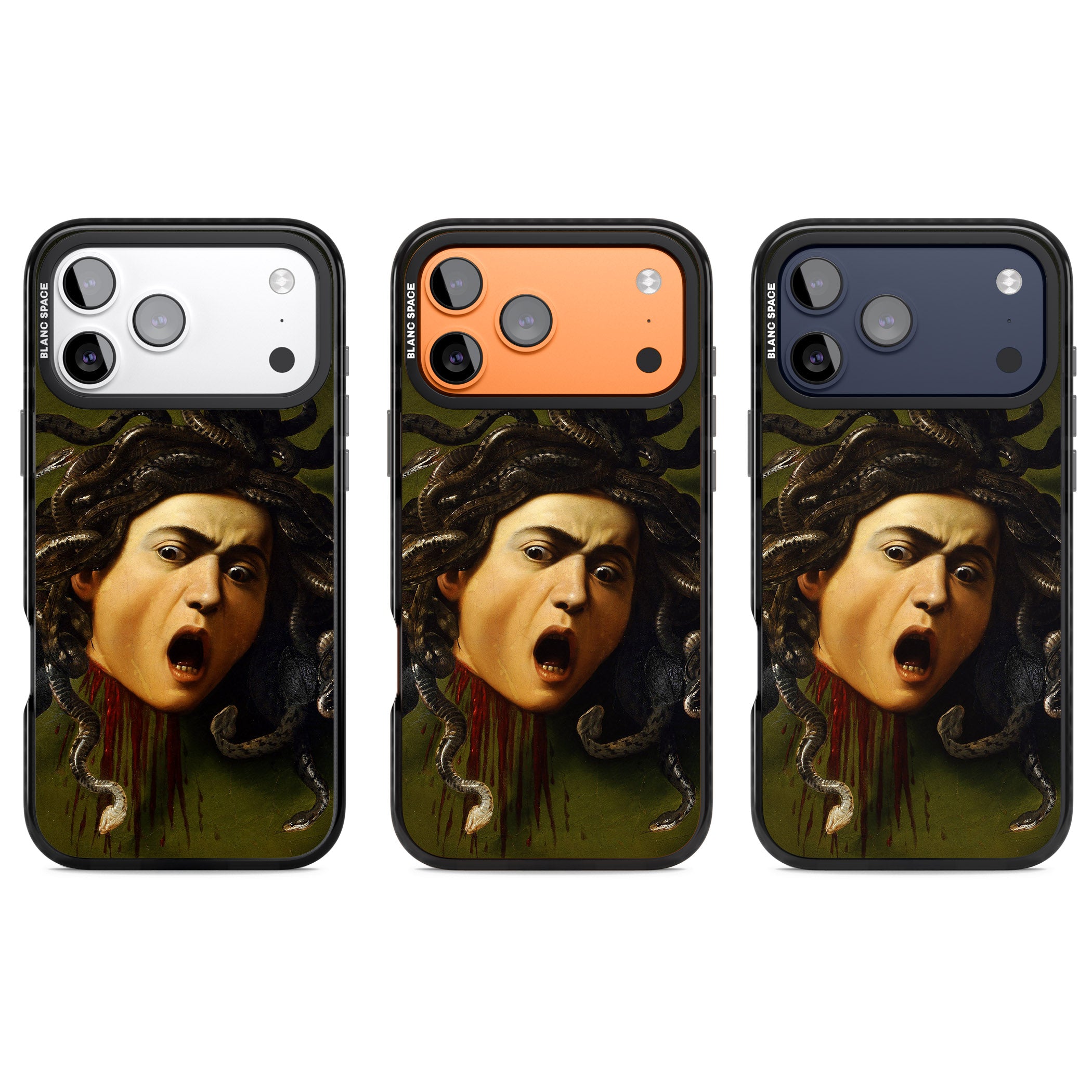Head of Medusa iPhone 17 Pro Impact Pro Black Phone Case APT Impact Protection