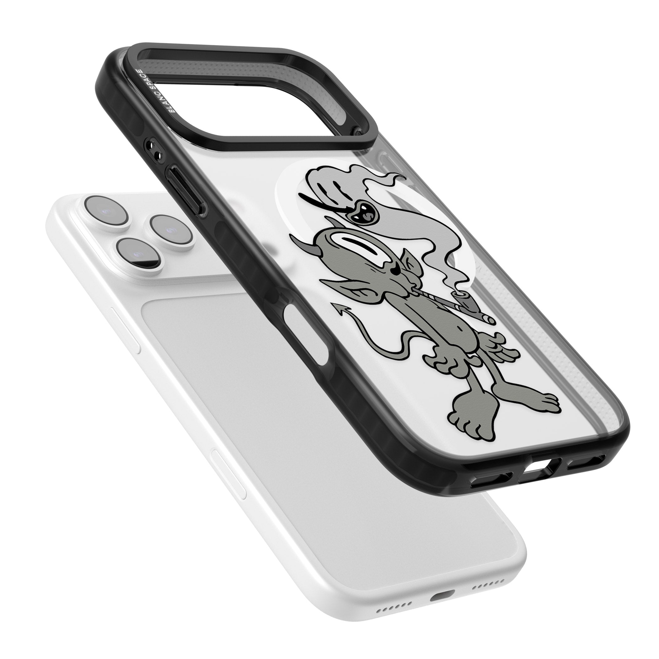 Pipe Goblin iPhone 17 Pro Impact Pro Black Phone Case Colours