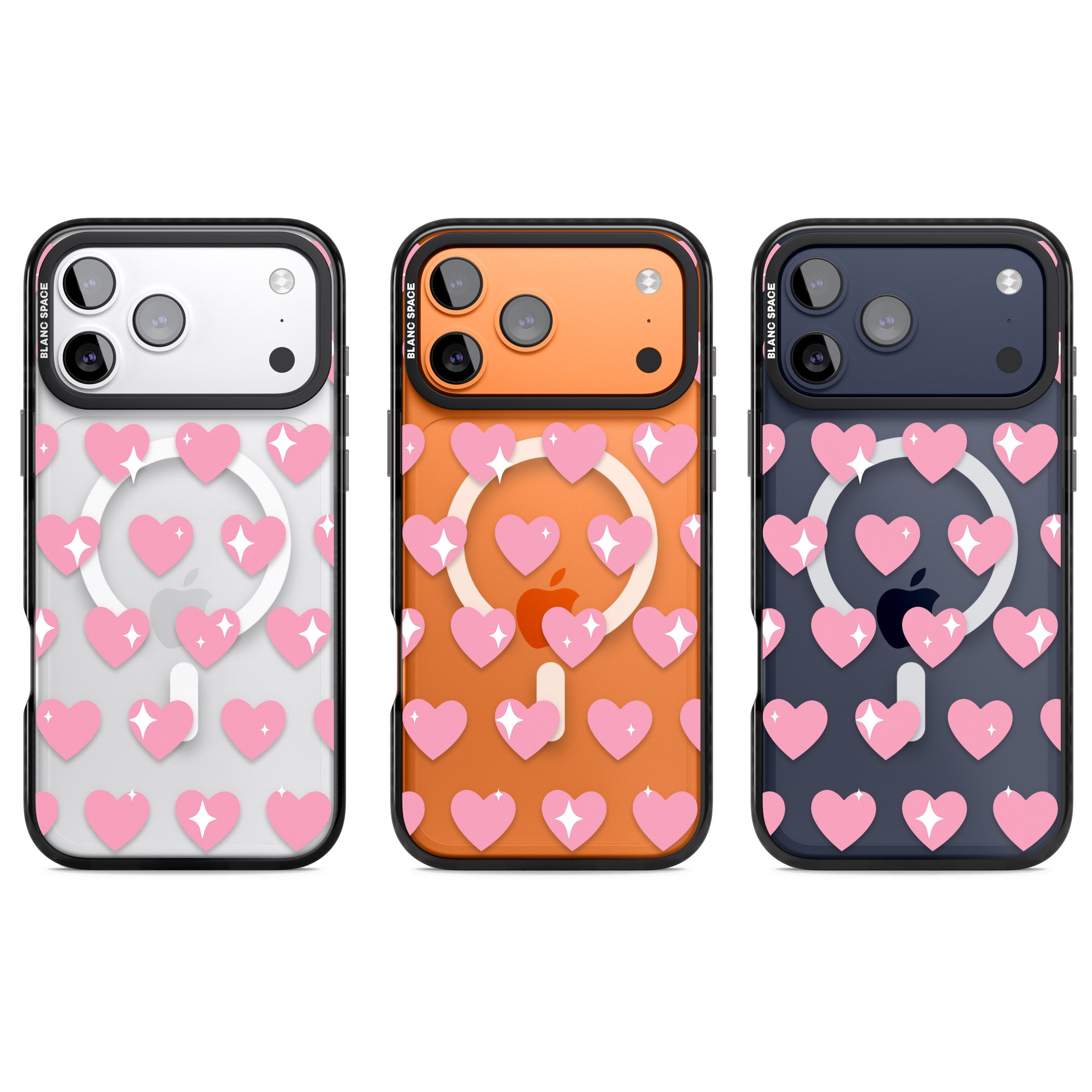 Sweet Hearts iPhone 17 Pro Impact Pro Black Phone Case APT Impact Protection