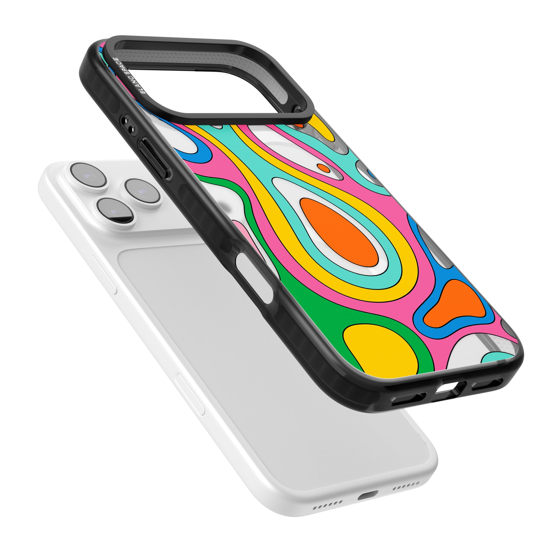 Dreams & Grooves iPhone 17 Pro Impact Pro Black Phone Case Colours