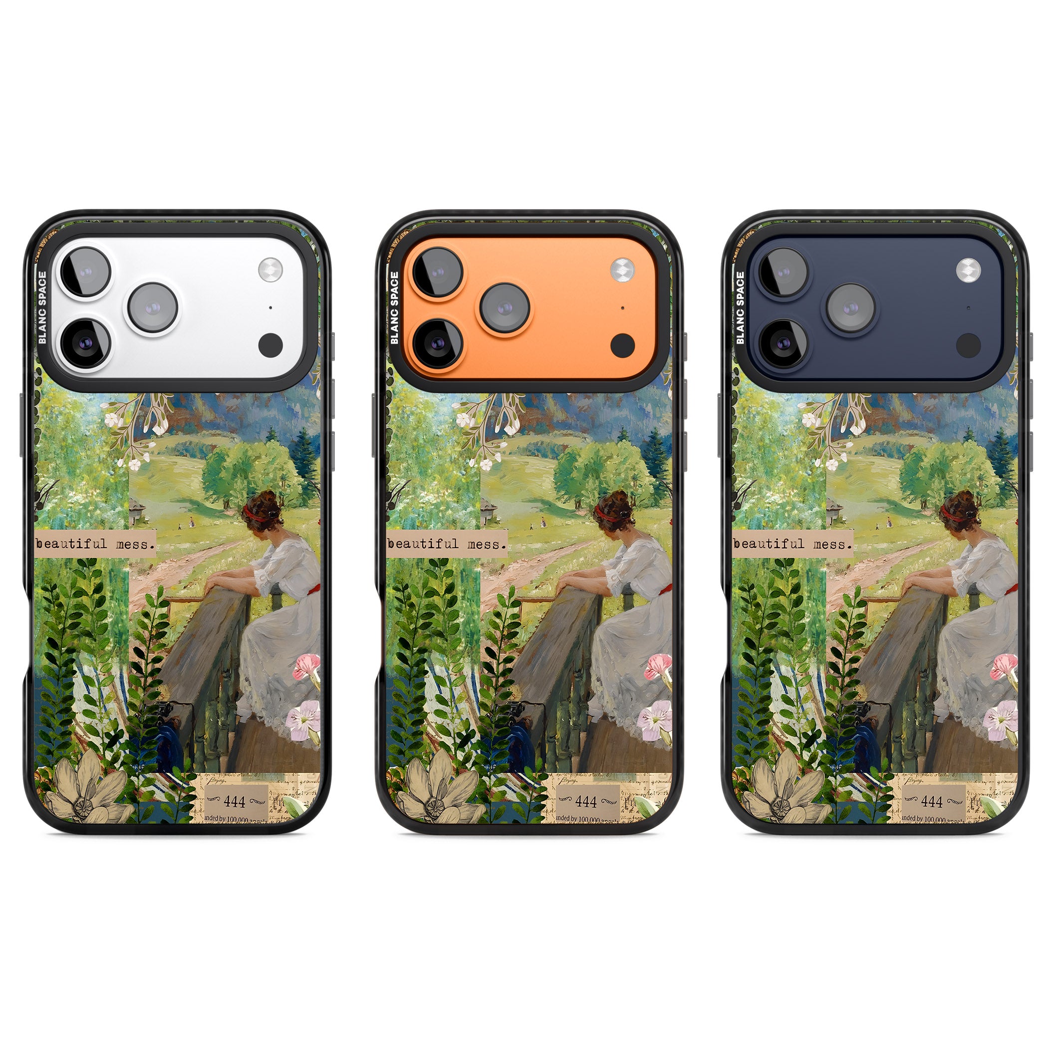 Beautiful Mess iPhone 17 Pro Impact Pro Black Phone Case APT Impact Protection