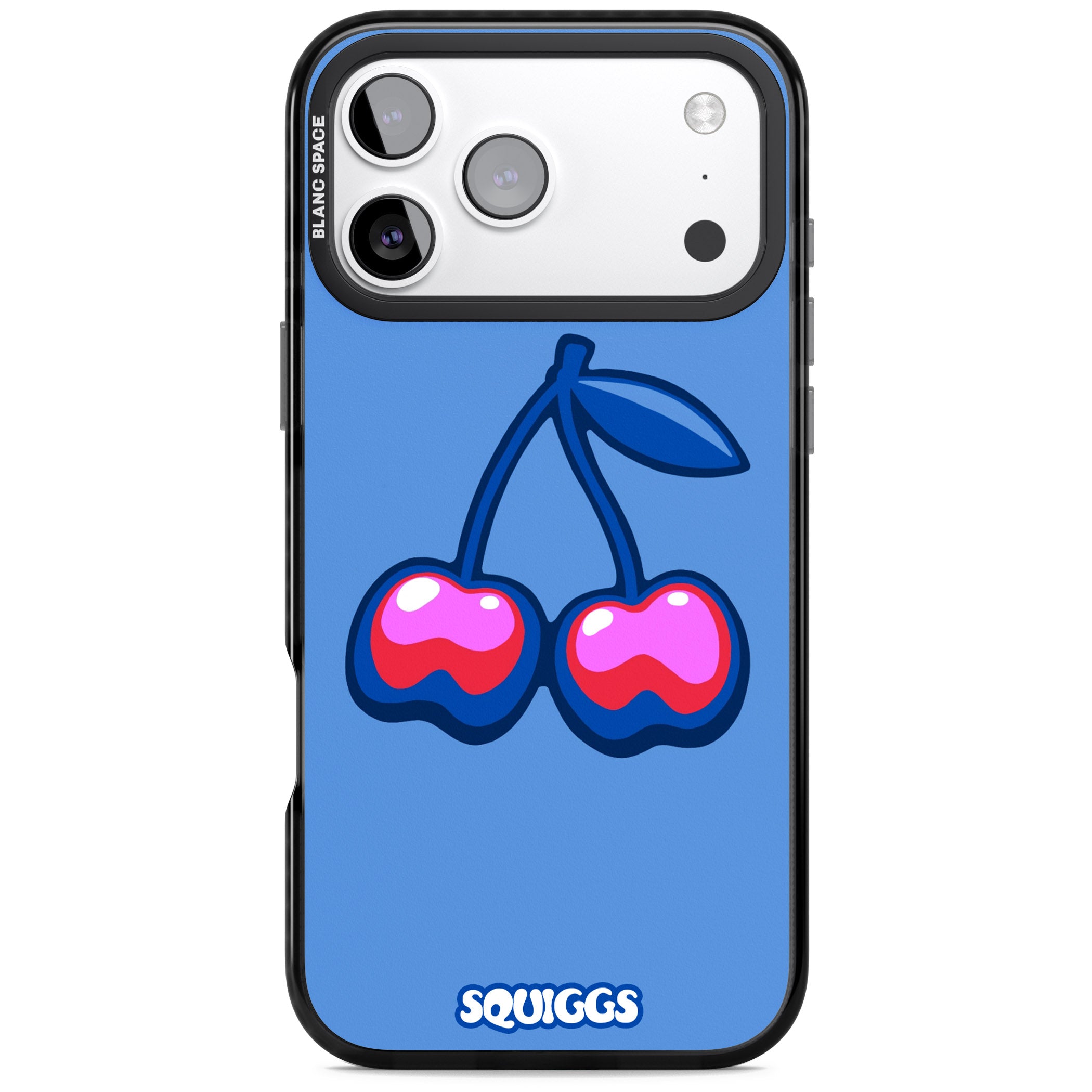 Cherry Bomb iPhone 17 Pro Impact Pro Black Phone Case