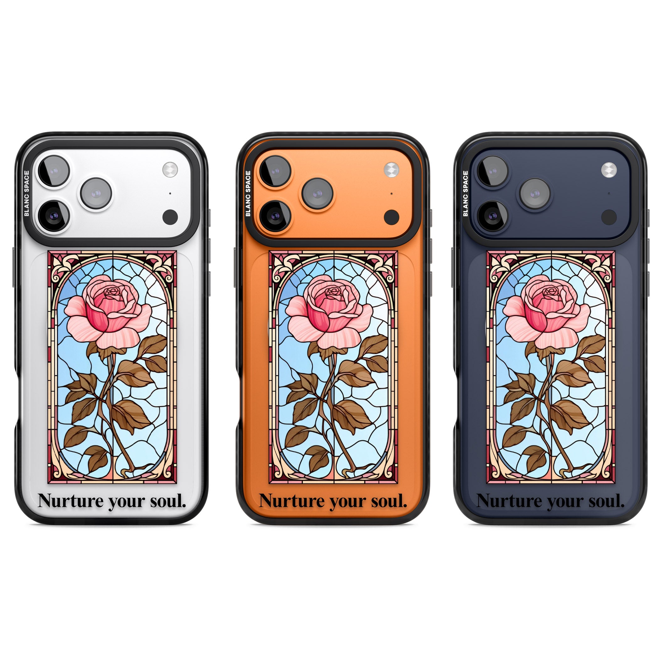 Nurture Your Soul iPhone 17 Pro Impact Pro Black Phone Case APT Impact Protection