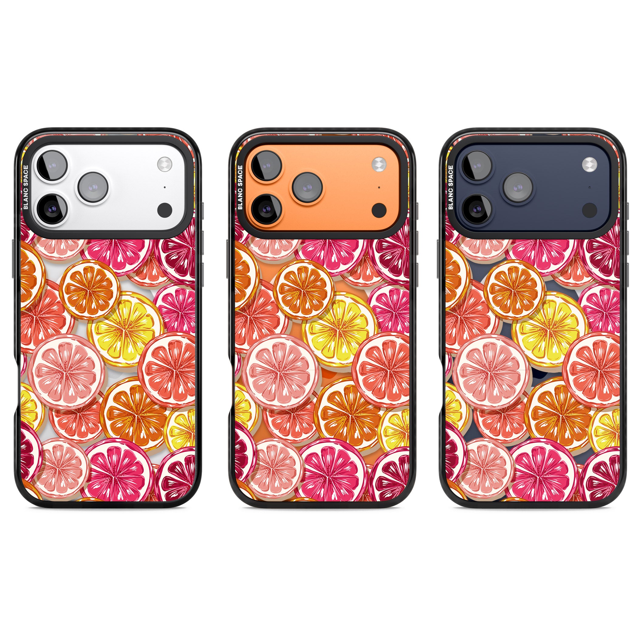 Citrus Fiesta iPhone 17 Pro Impact Pro Black Phone Case APT Impact Protection