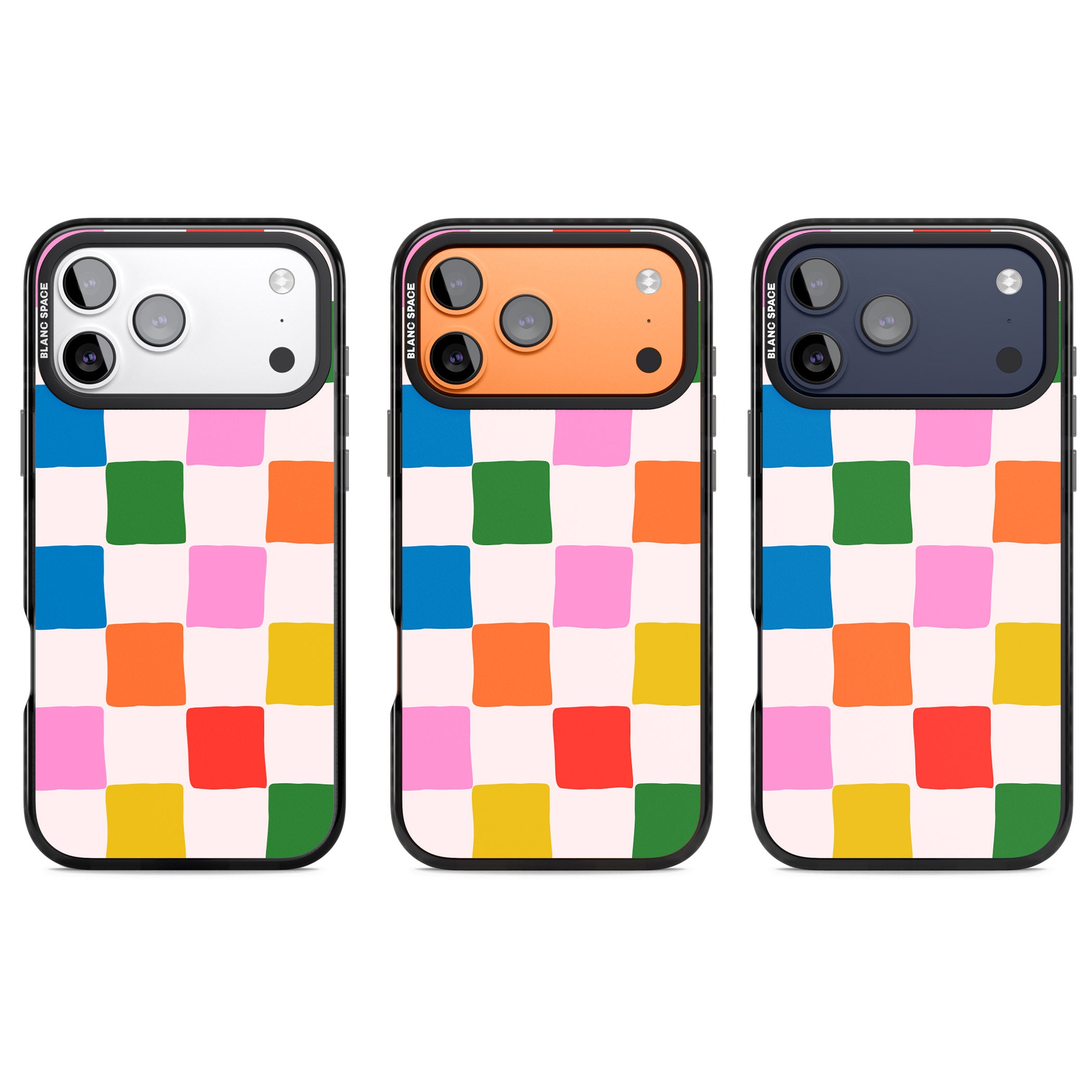 Colour Checked iPhone 17 Pro Impact Pro Black Phone Case APT Impact Protection