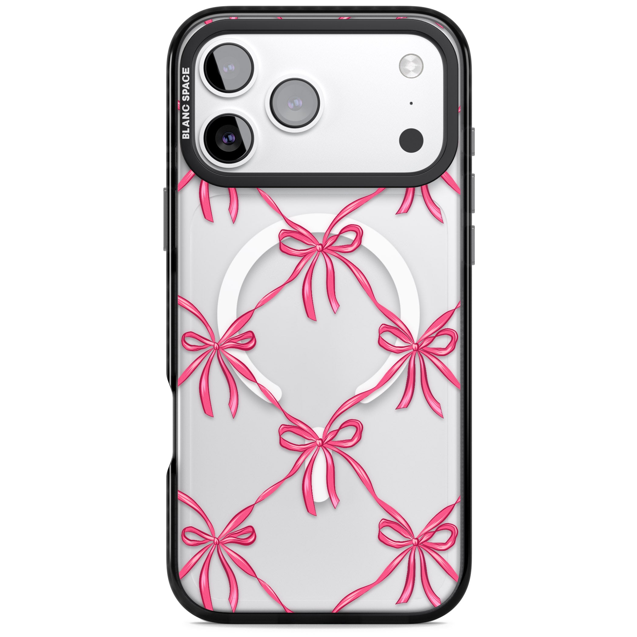 Bow Knots iPhone 17 Pro Impact Pro Black Phone Case