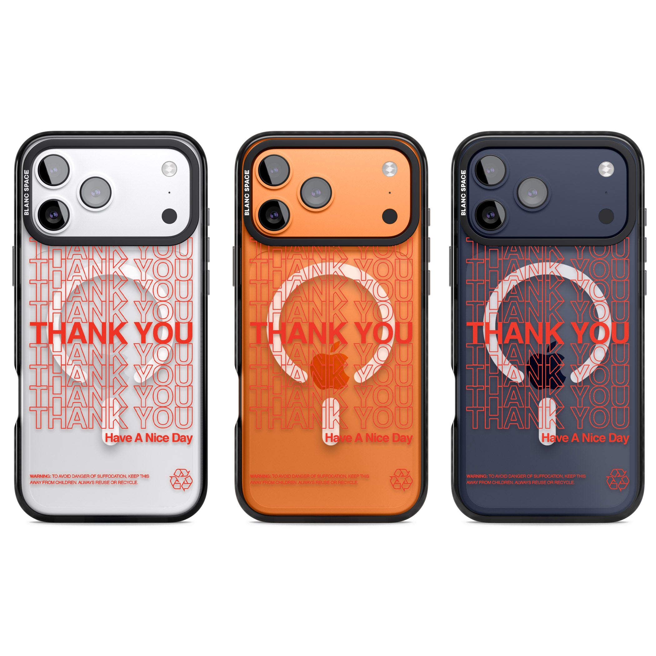 Thank You Have A Nice Day iPhone 17 Pro Impact Pro Black Phone Case APT Impact Protection