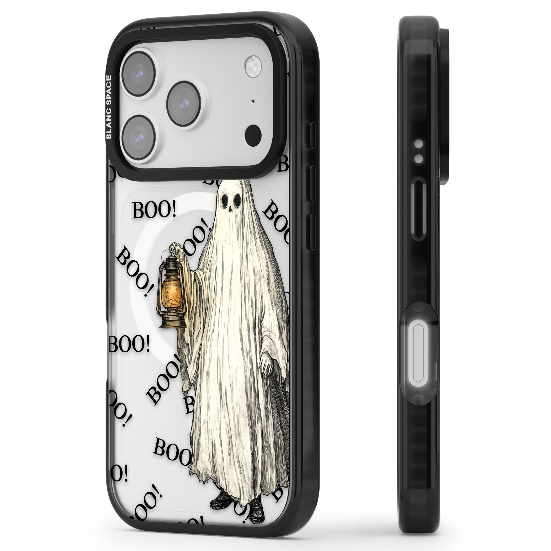 Light The Way iPhone 17 Pro Impact Pro Black Phone Case Side Profile