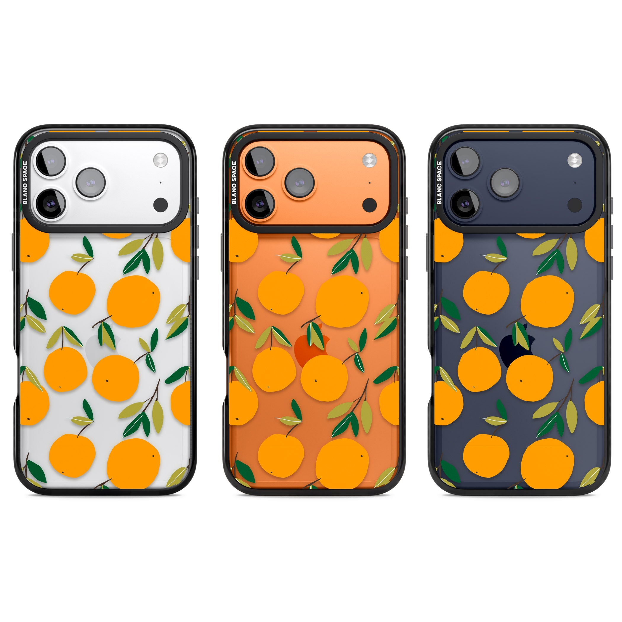 Citrus Grove iPhone 17 Pro Impact Black Phone Case APT Impact Protection