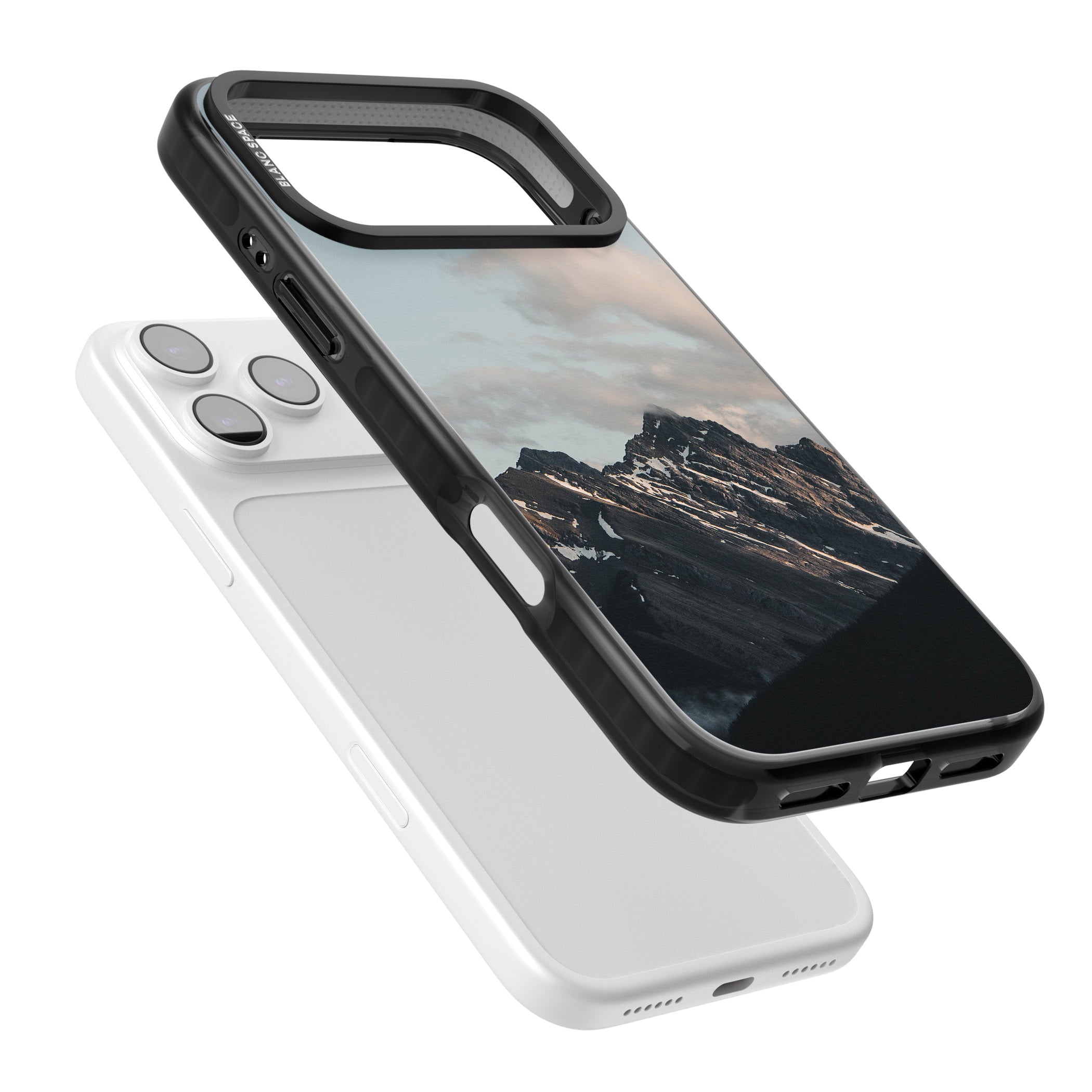 Twilight Mountain iPhone 17 Pro Impact Black Phone Case Colours