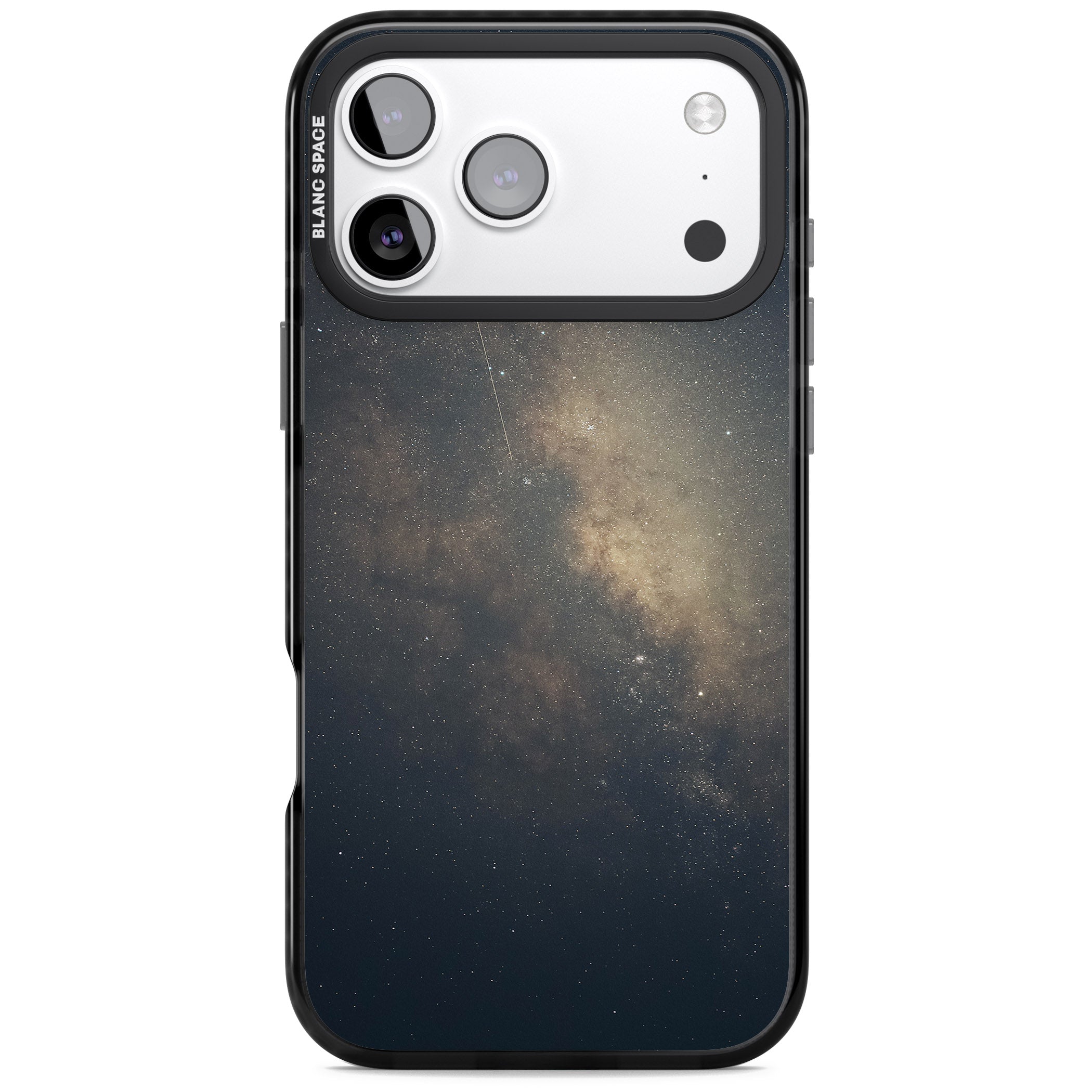 Cosmic Night Sky iPhone 17 Pro Impact Black Phone Case