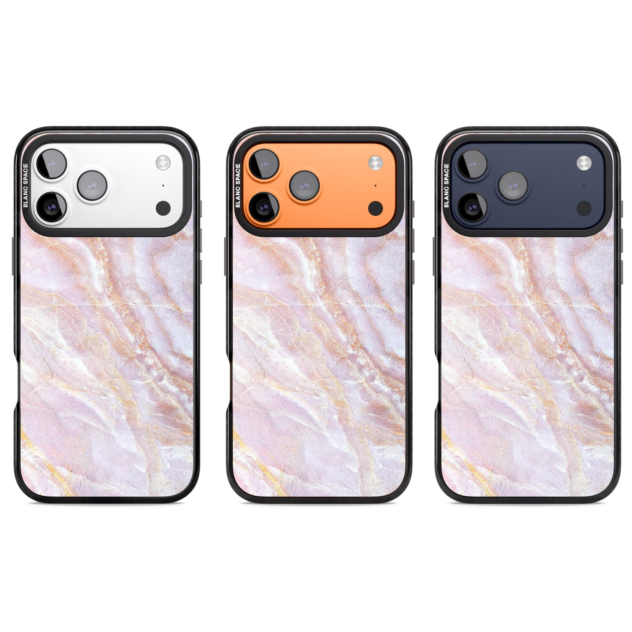 Soft Onyx Blush iPhone 17 Pro Impact Black Phone Case APT Impact Protection