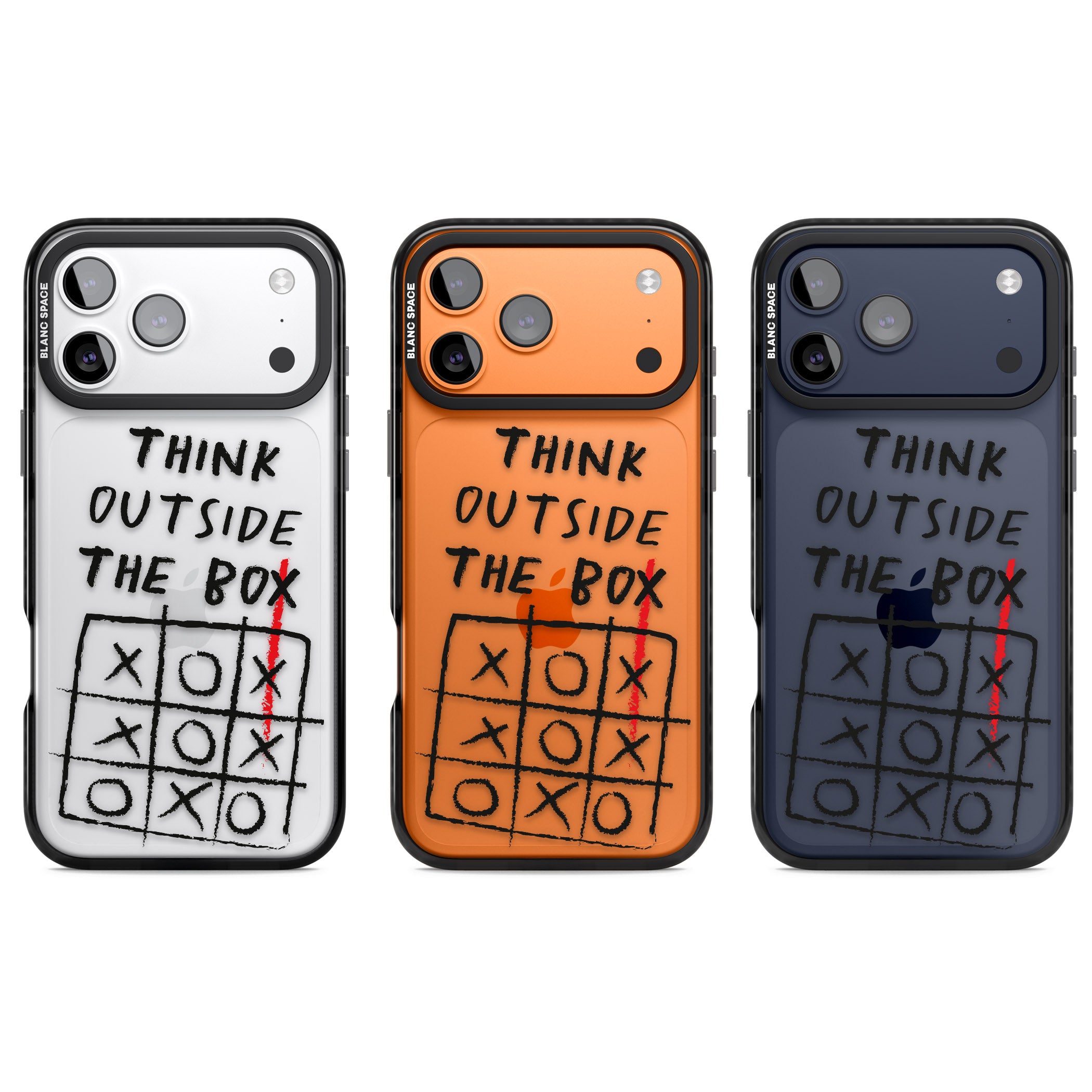 Think Outside The Box iPhone 17 Pro Impact Black Phone Case APT Impact Protection