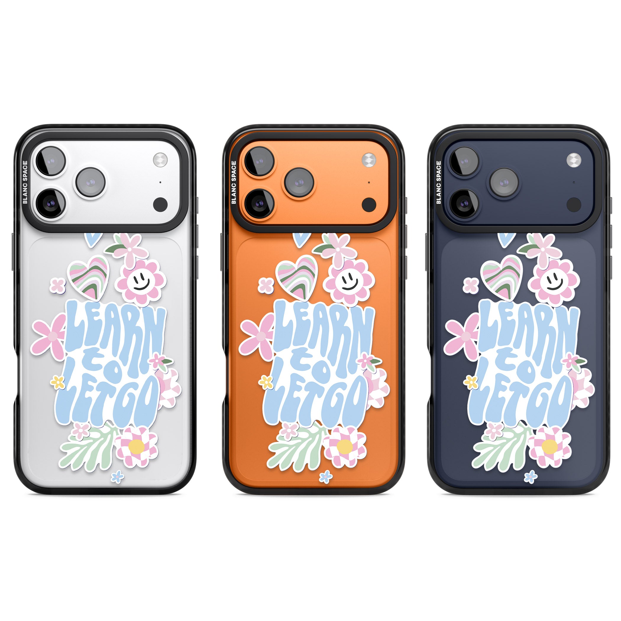 Learn To Let Go iPhone 17 Pro Impact Black Phone Case APT Impact Protection