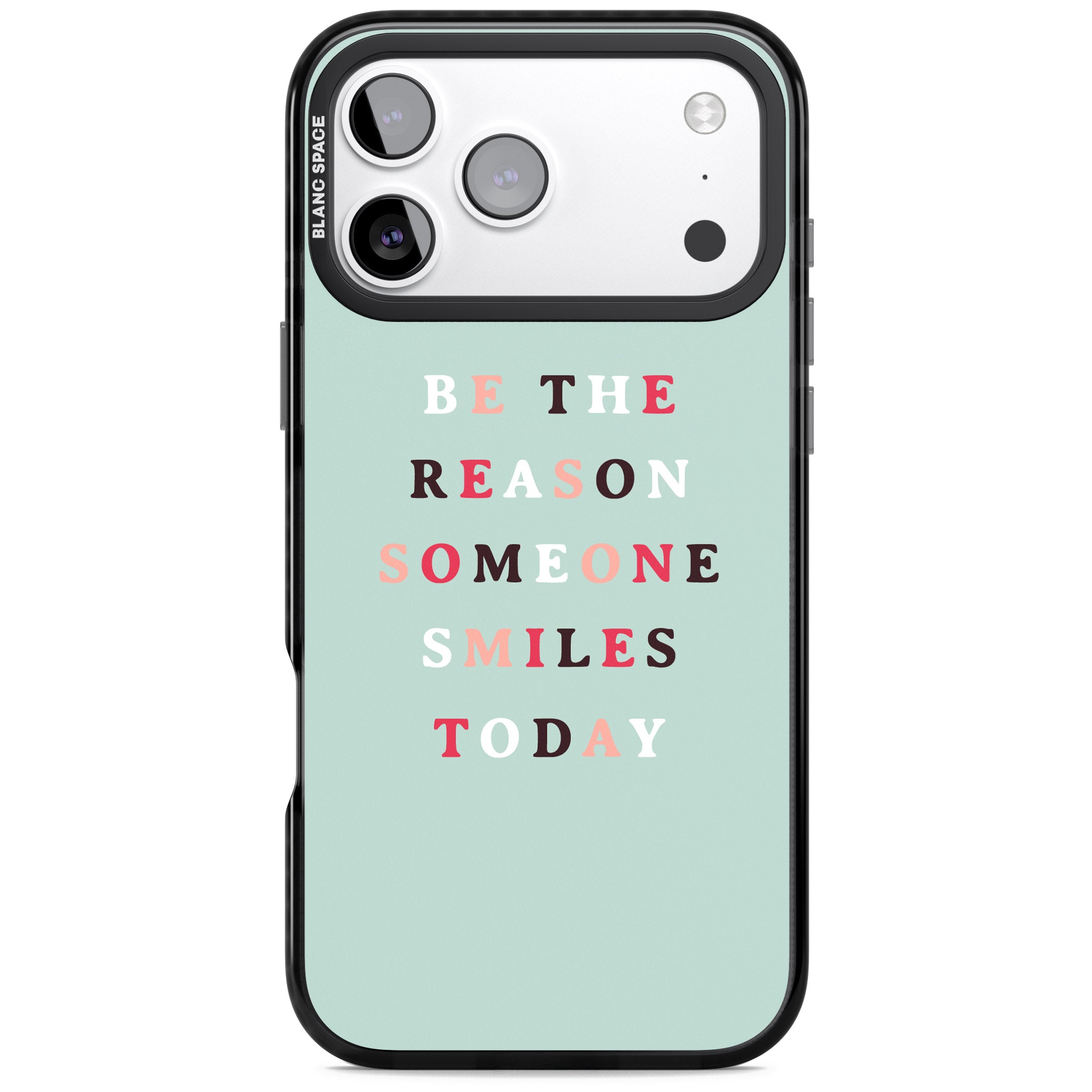 Be The Reason Quote iPhone 17 Pro Impact Black Phone Case