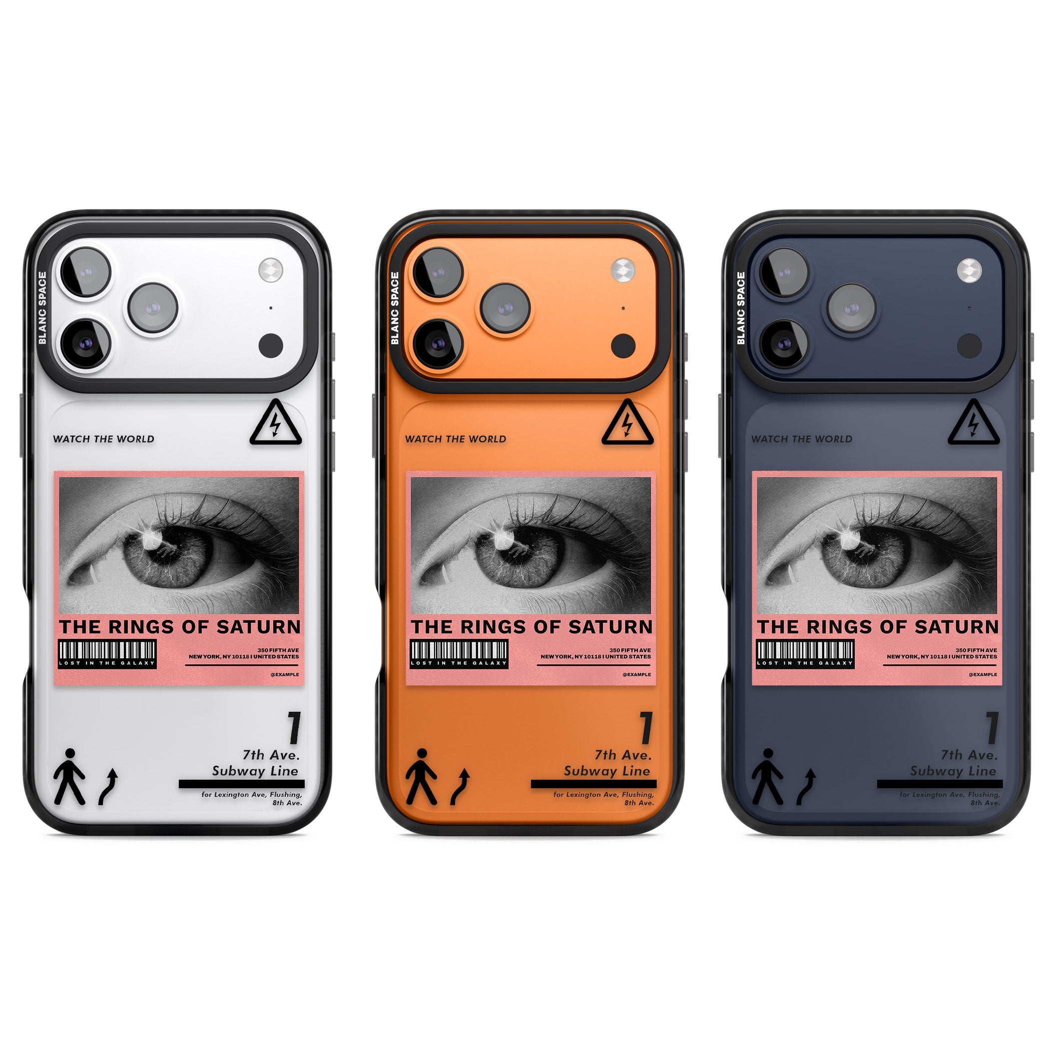 Watch The World iPhone 17 Pro Impact Black Phone Case APT Impact Protection
