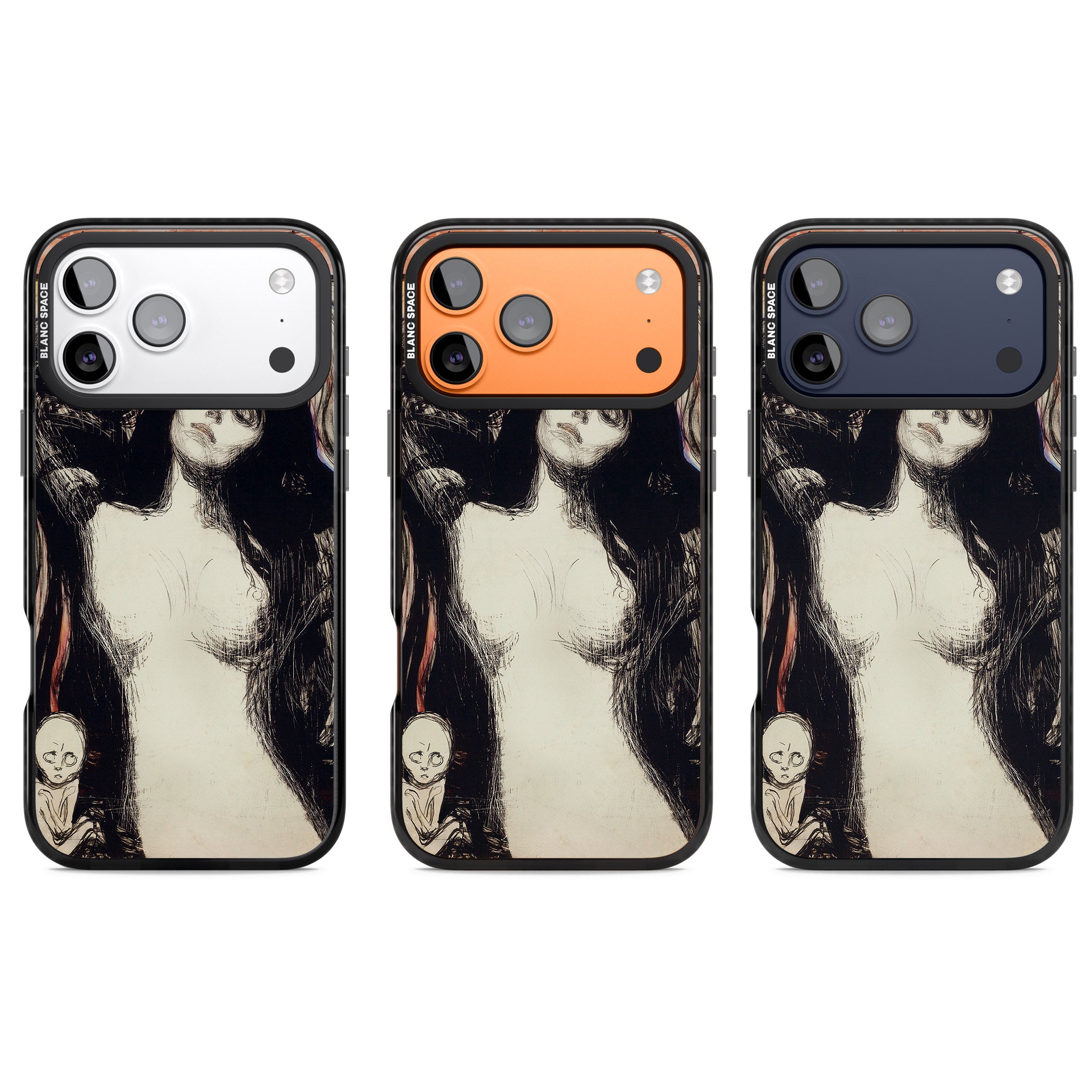 Madonna iPhone 17 Pro Impact Black Phone Case APT Impact Protection