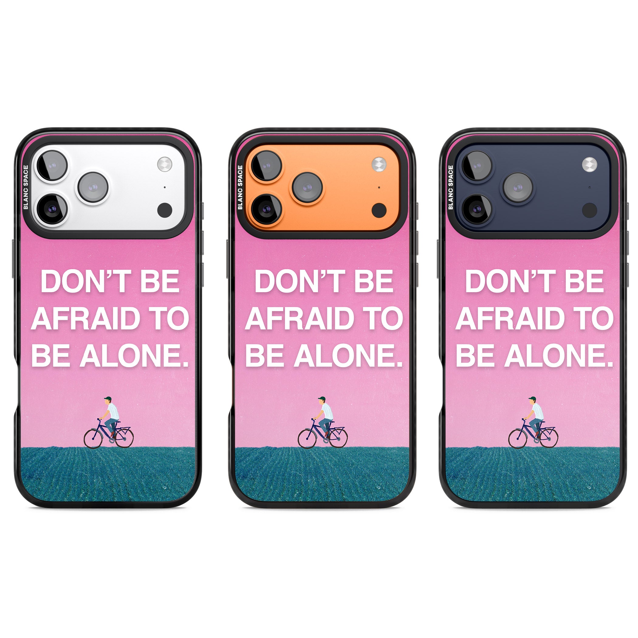 Don'T Be Afraid To Be Alone iPhone 17 Pro Impact Black Phone Case APT Impact Protection