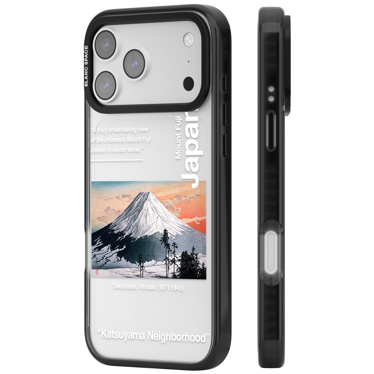 Katsuyama Neighborhood iPhone 17 Pro Max Impact Black Phone Case side